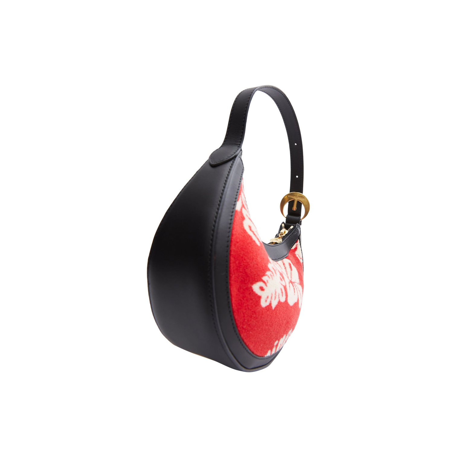 MARINE SERRE Jersey Jacquard Towels Eclips Mini Bag