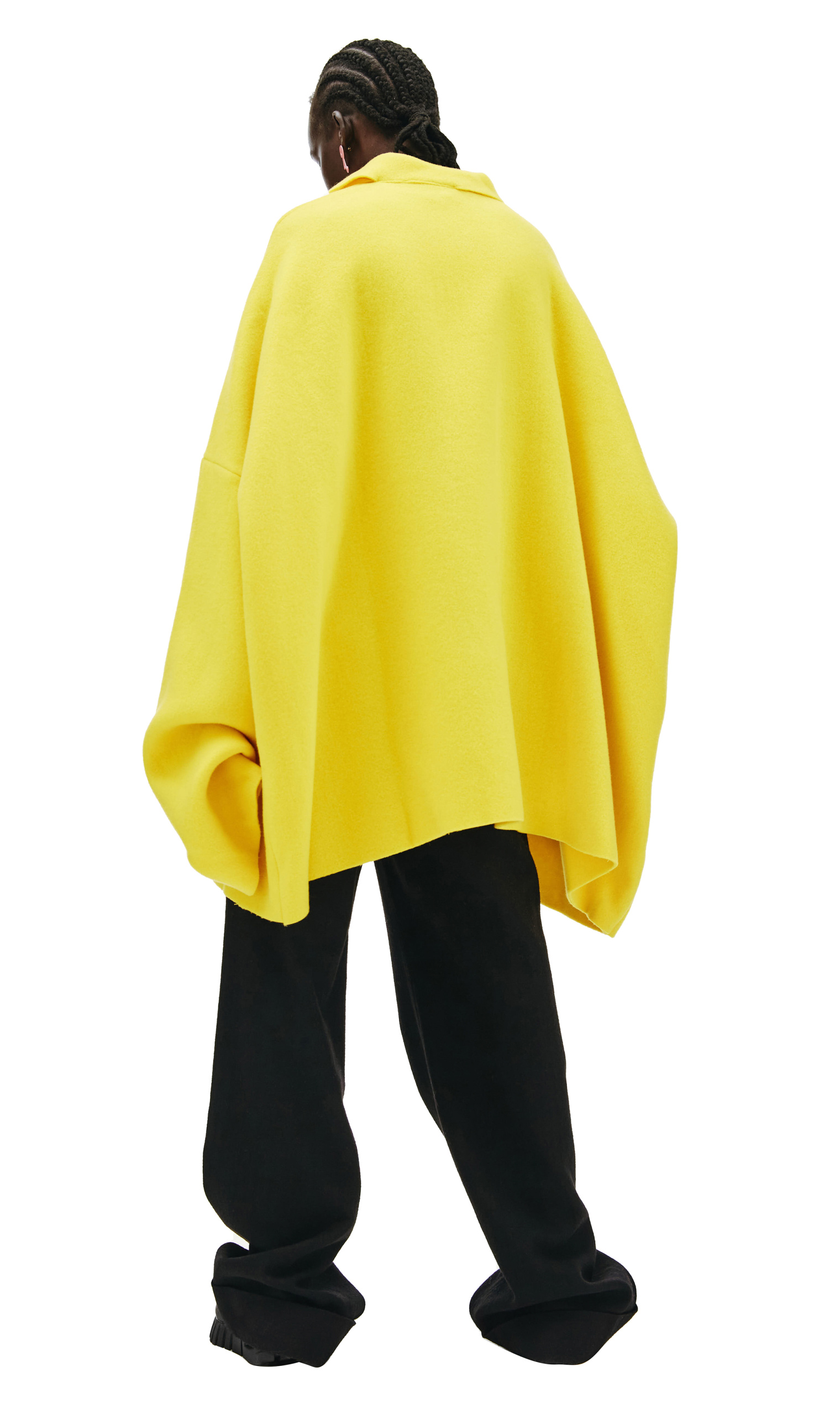 Raf Simons Yellow oversized sweatshirt