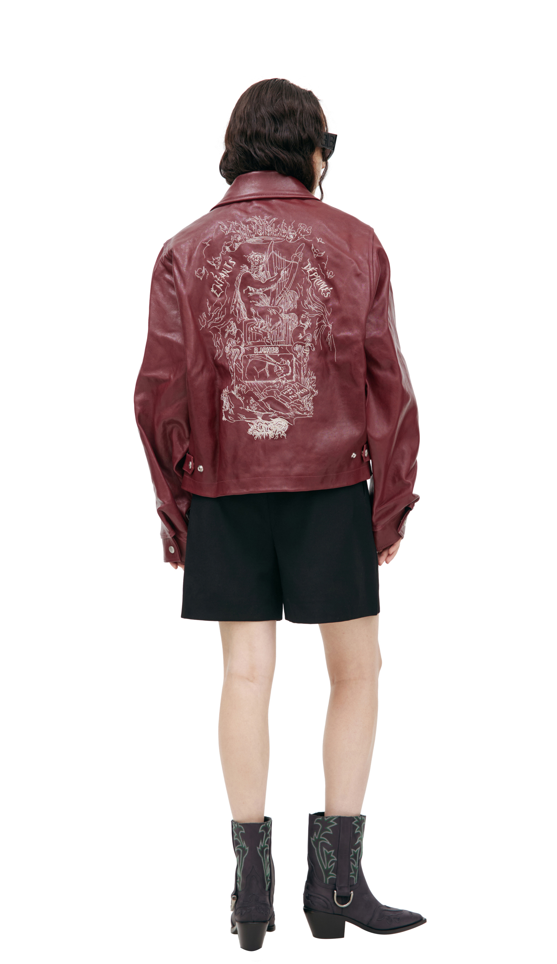 Enfants Riches Déprimés Leather Jacket