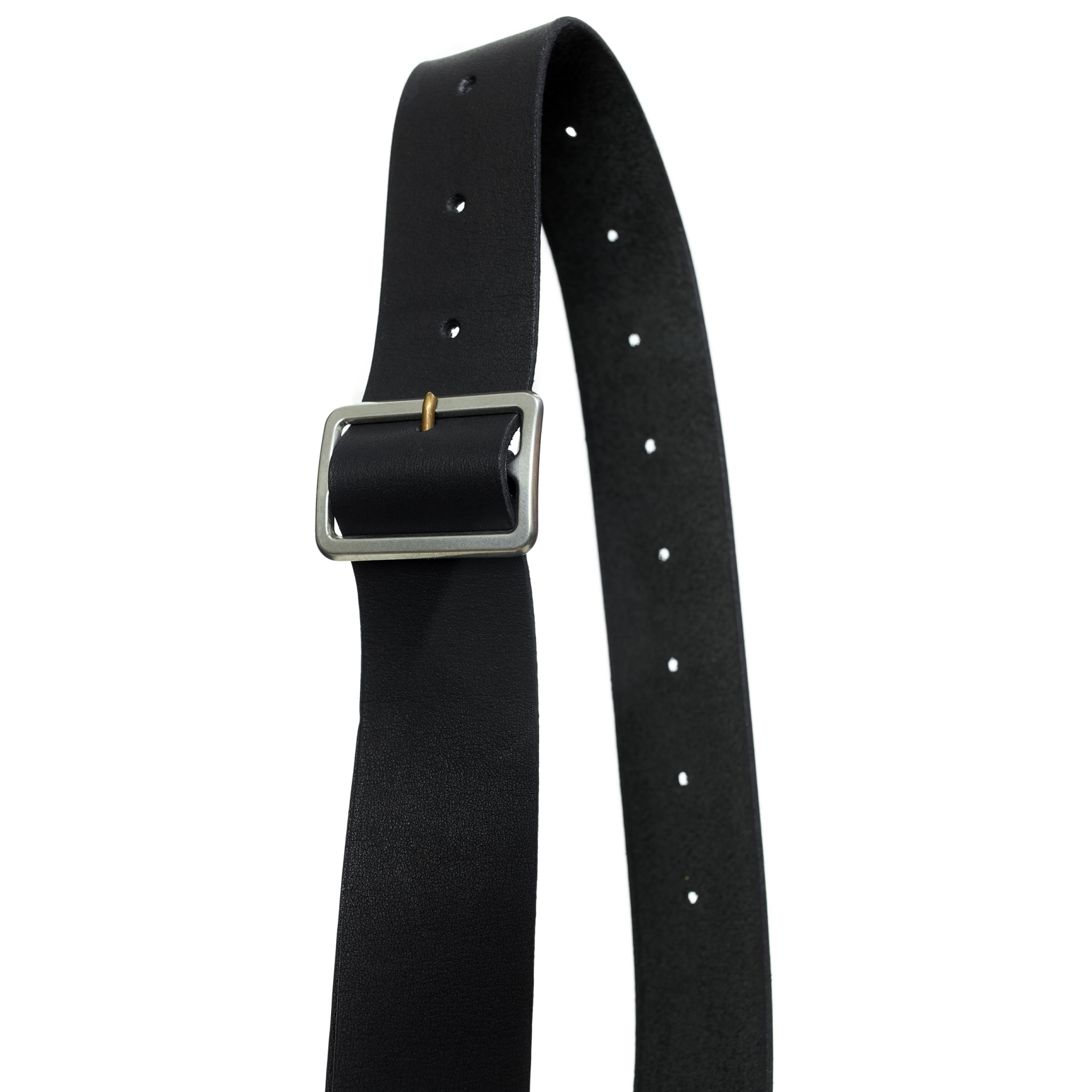 Undercover Black leather belt