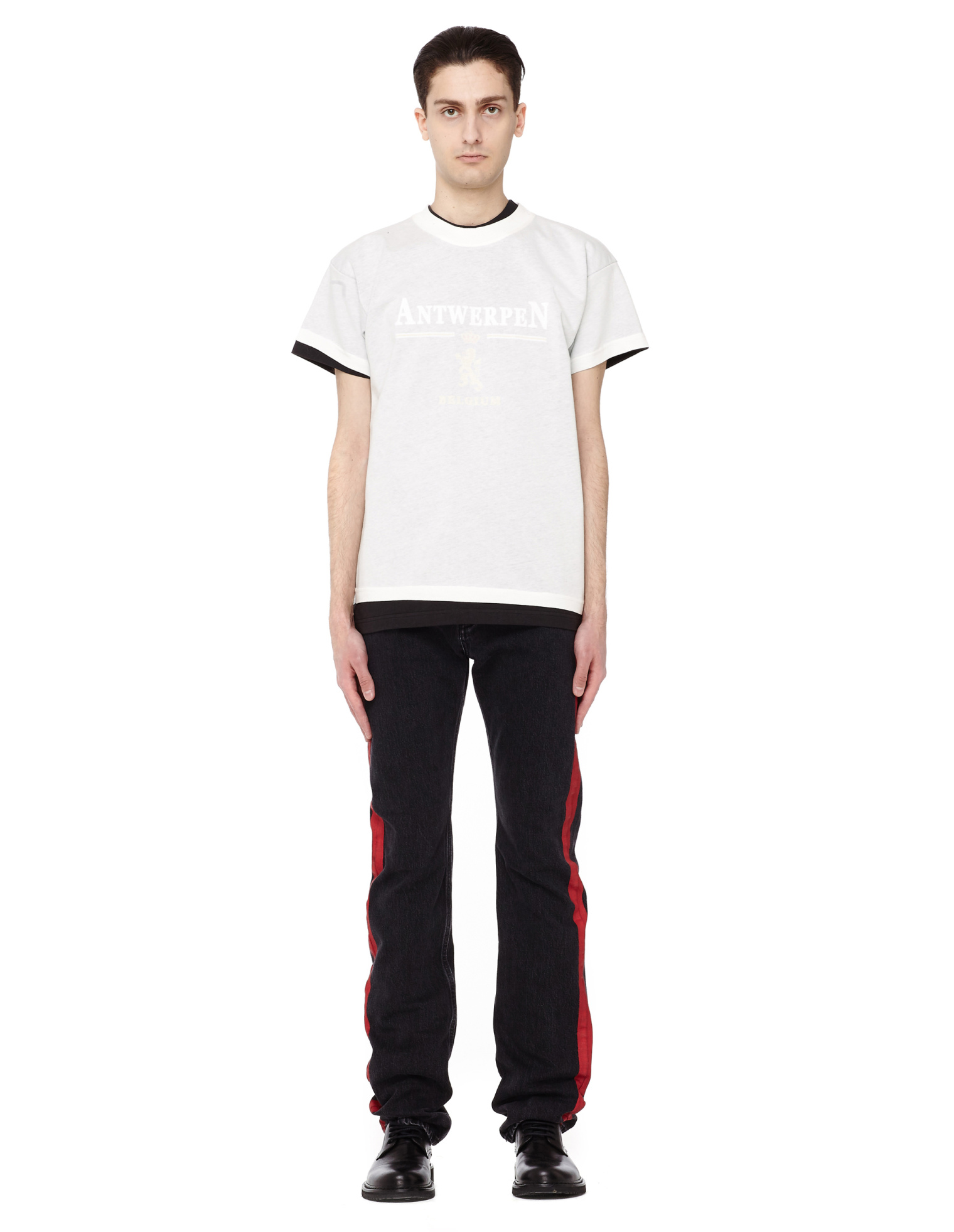 VETEMENTS Double-layered Vetements x Hanes cotton T-shirt