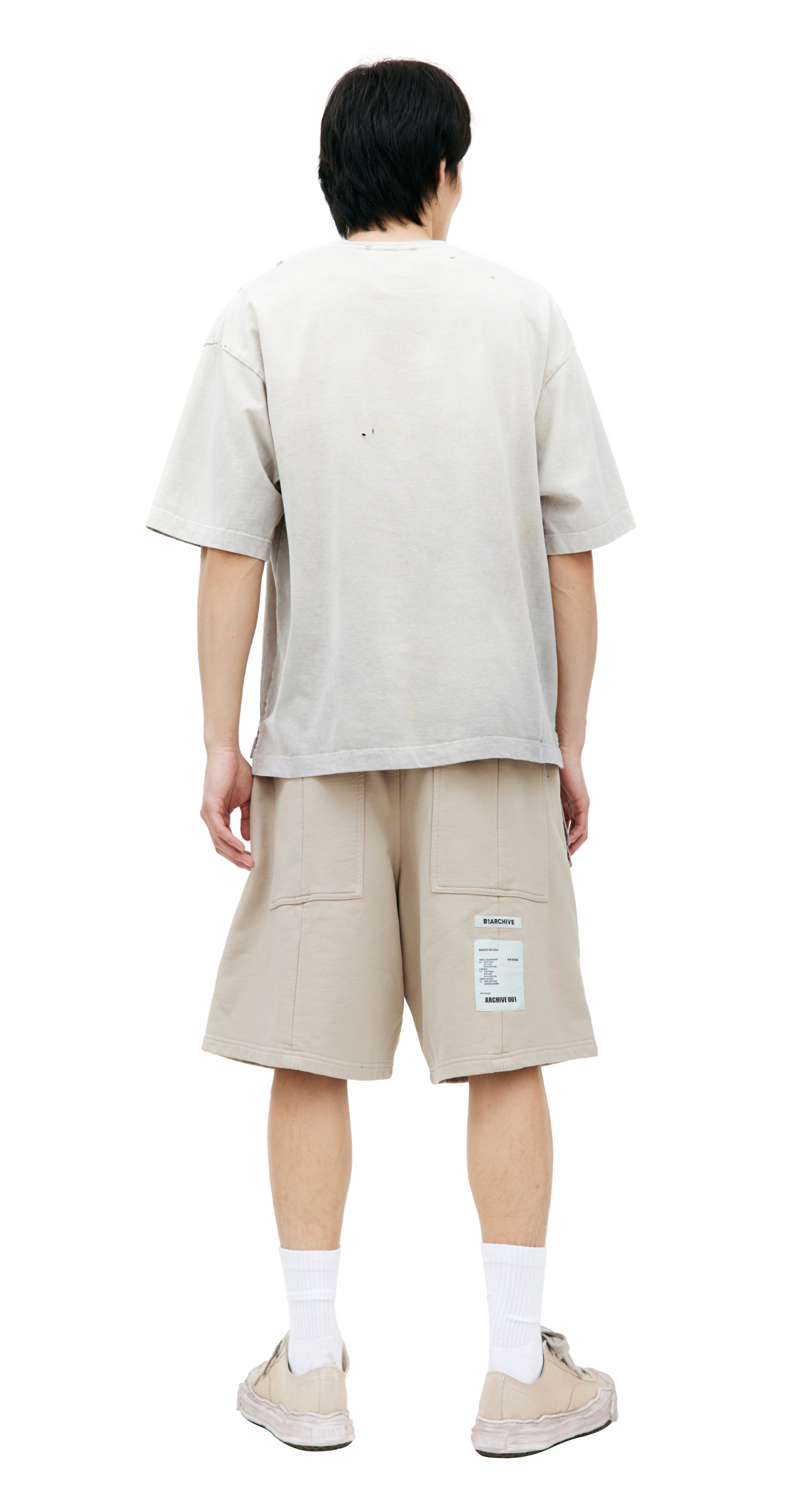 Maison Mihara Yasuhiro Distressed cotton t-shirt