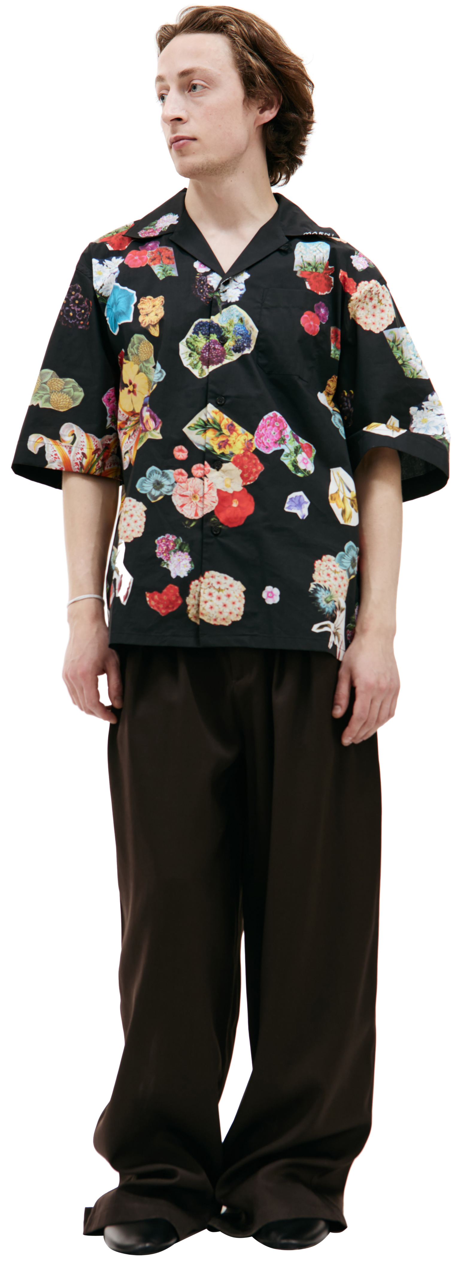 Marni Flower printed shirt