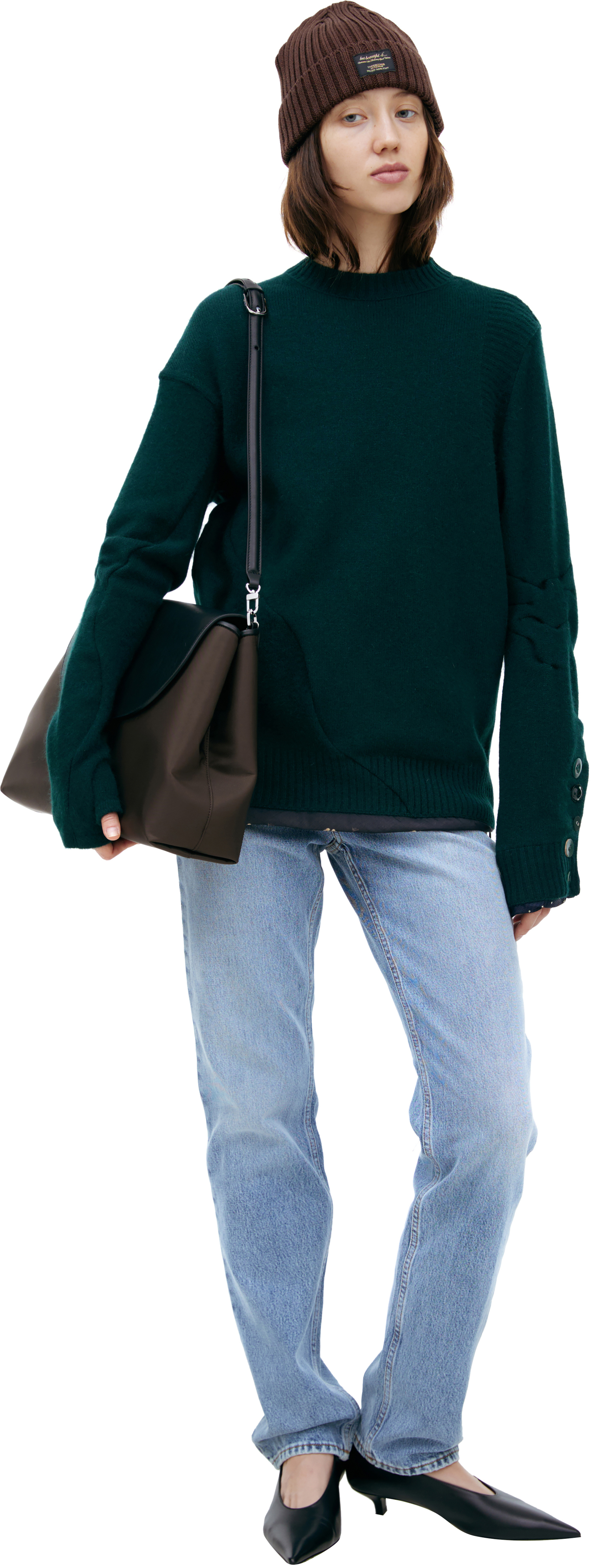 Undercover Knitted wool sweater