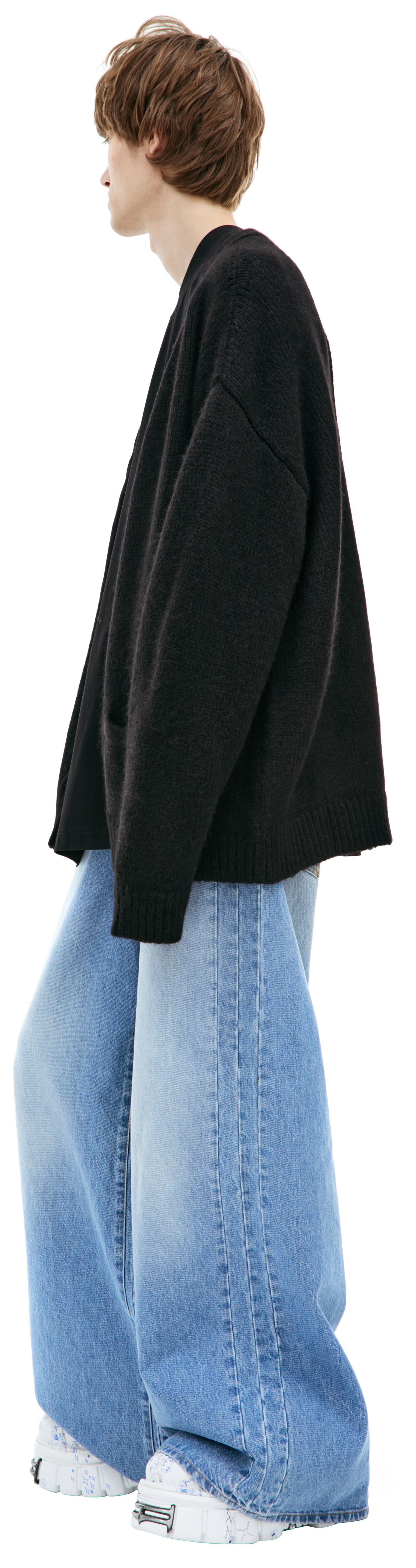 VETEMENTS Wool blend cardigan