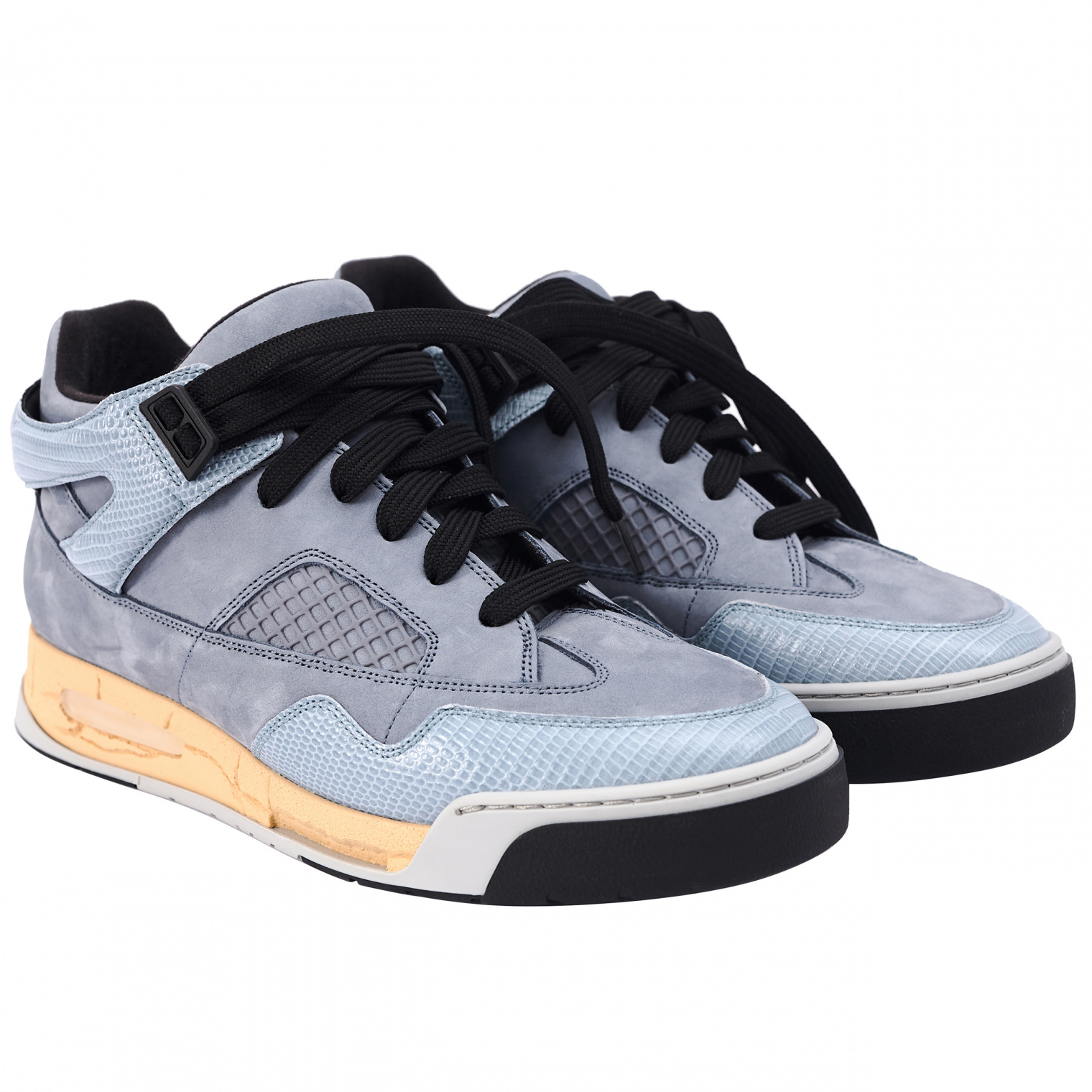 Buy Maison Margiela women blue ddstck sneakers for $784 online on