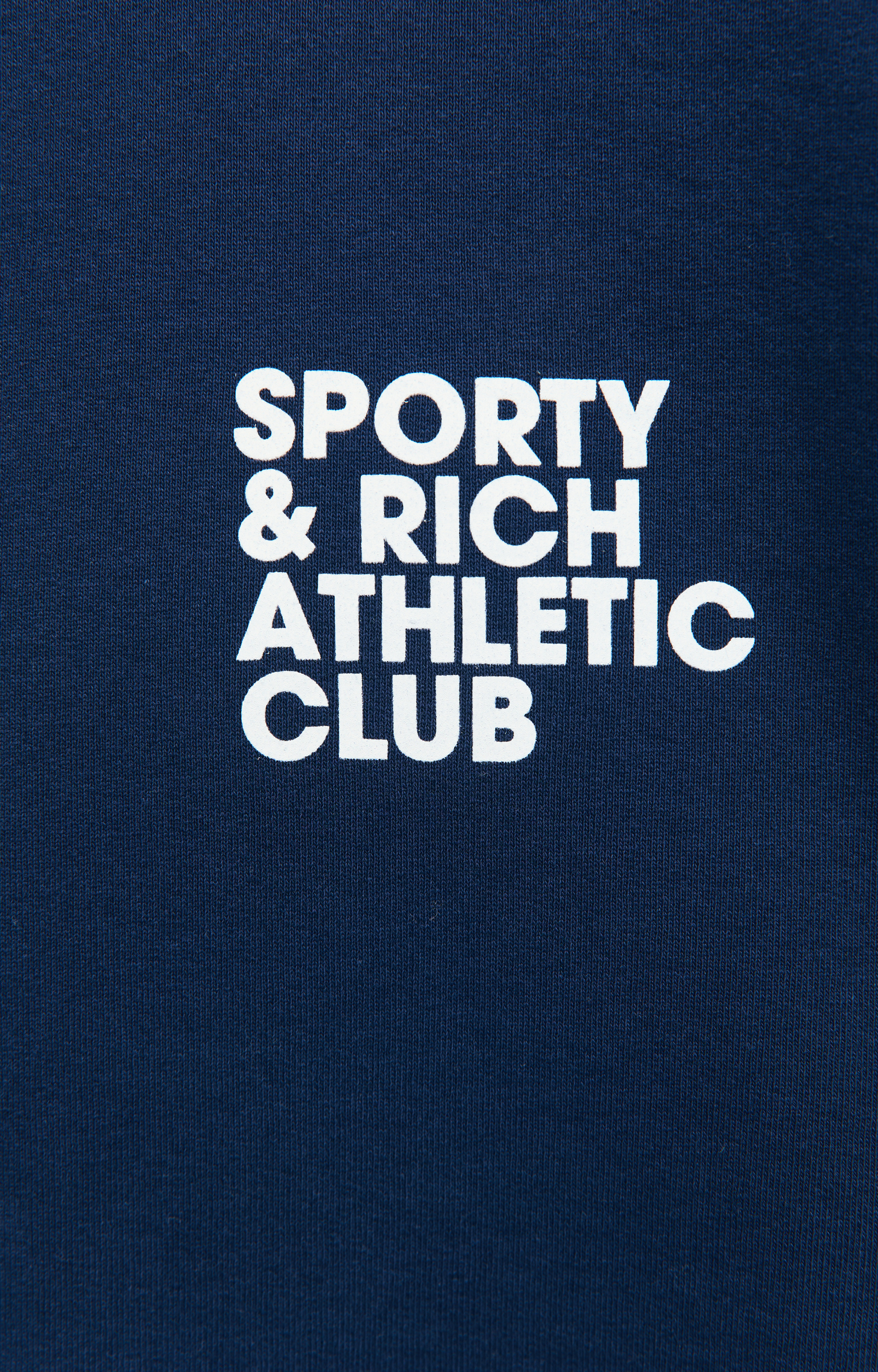 SPORTY & RICH Navy blue Exercise Often sweatpants