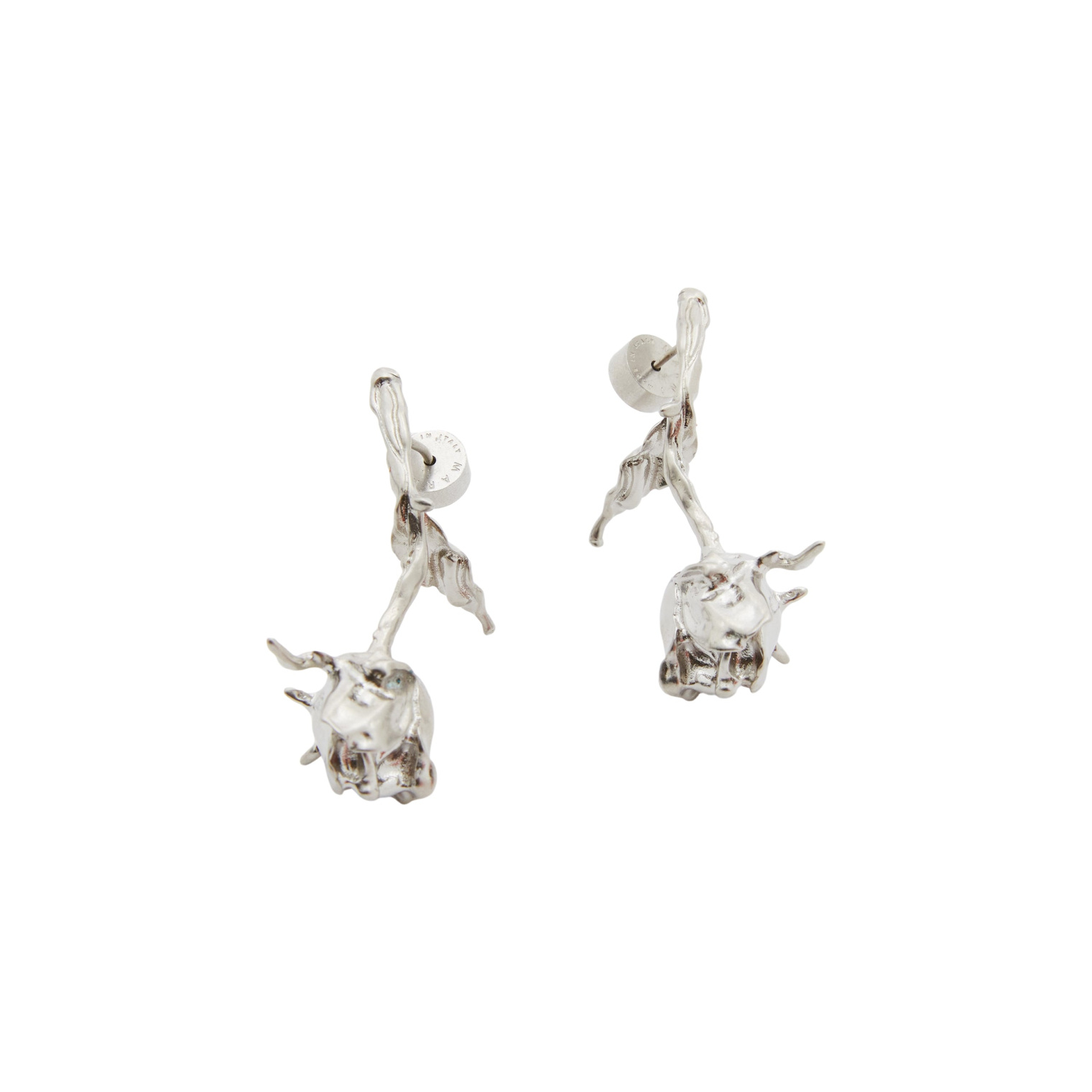 Marni Metal Rosebund Earrings