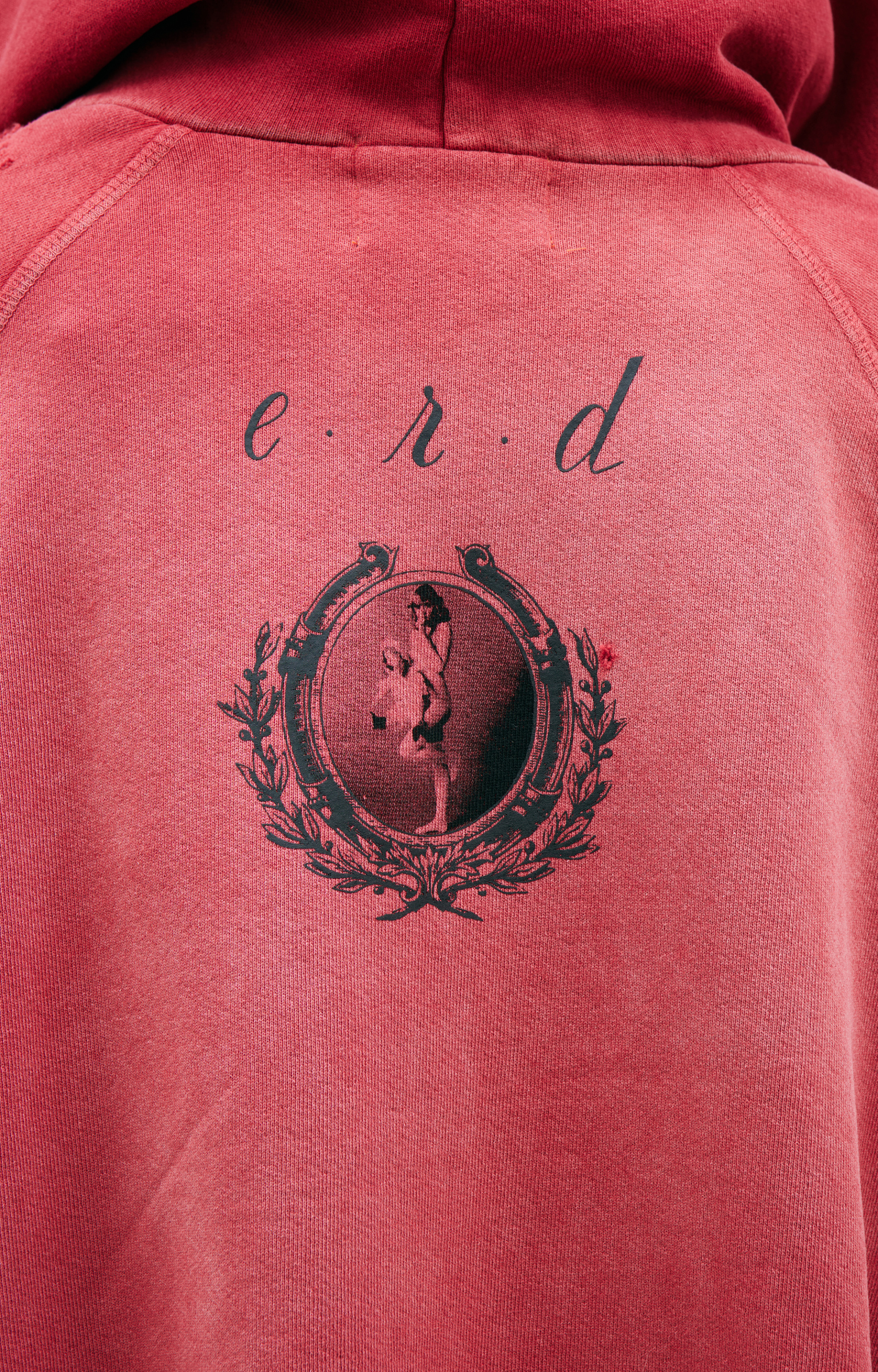 Enfants Riches Déprimés Red print hoodie