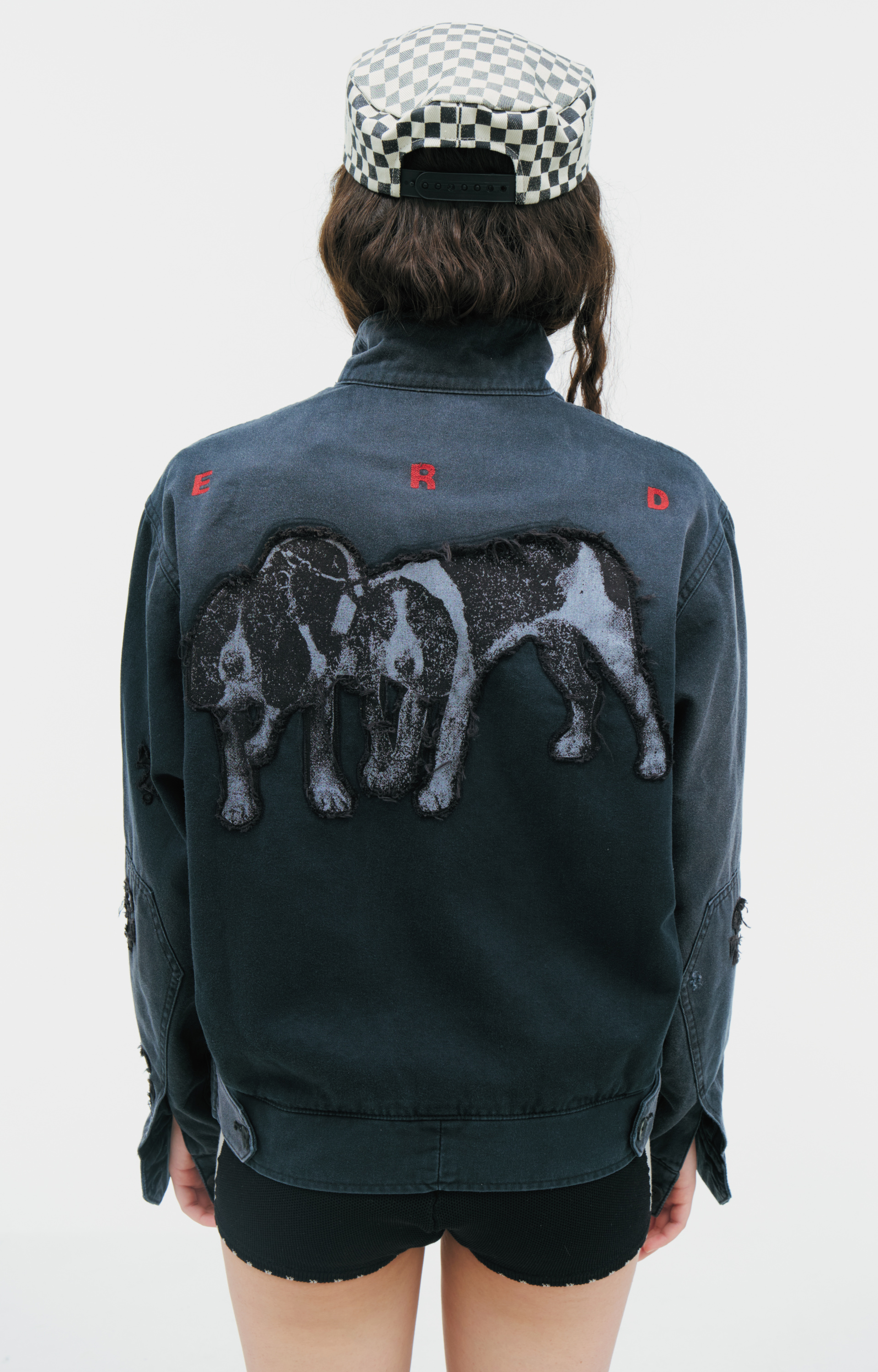 Enfants Riches Déprimés Wash-effect jacket