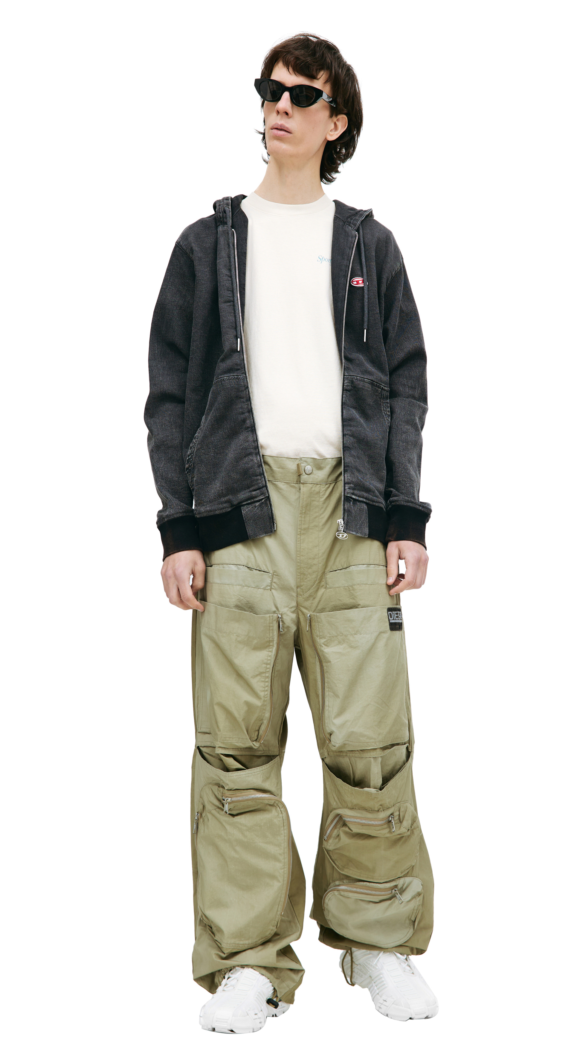 Diesel Zip up \'D-Gir-Ne\' hoodie