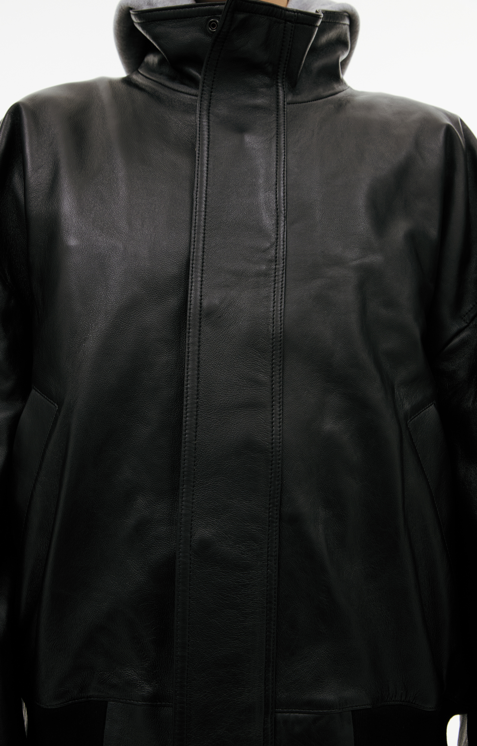 Balenciaga Black leather jacket