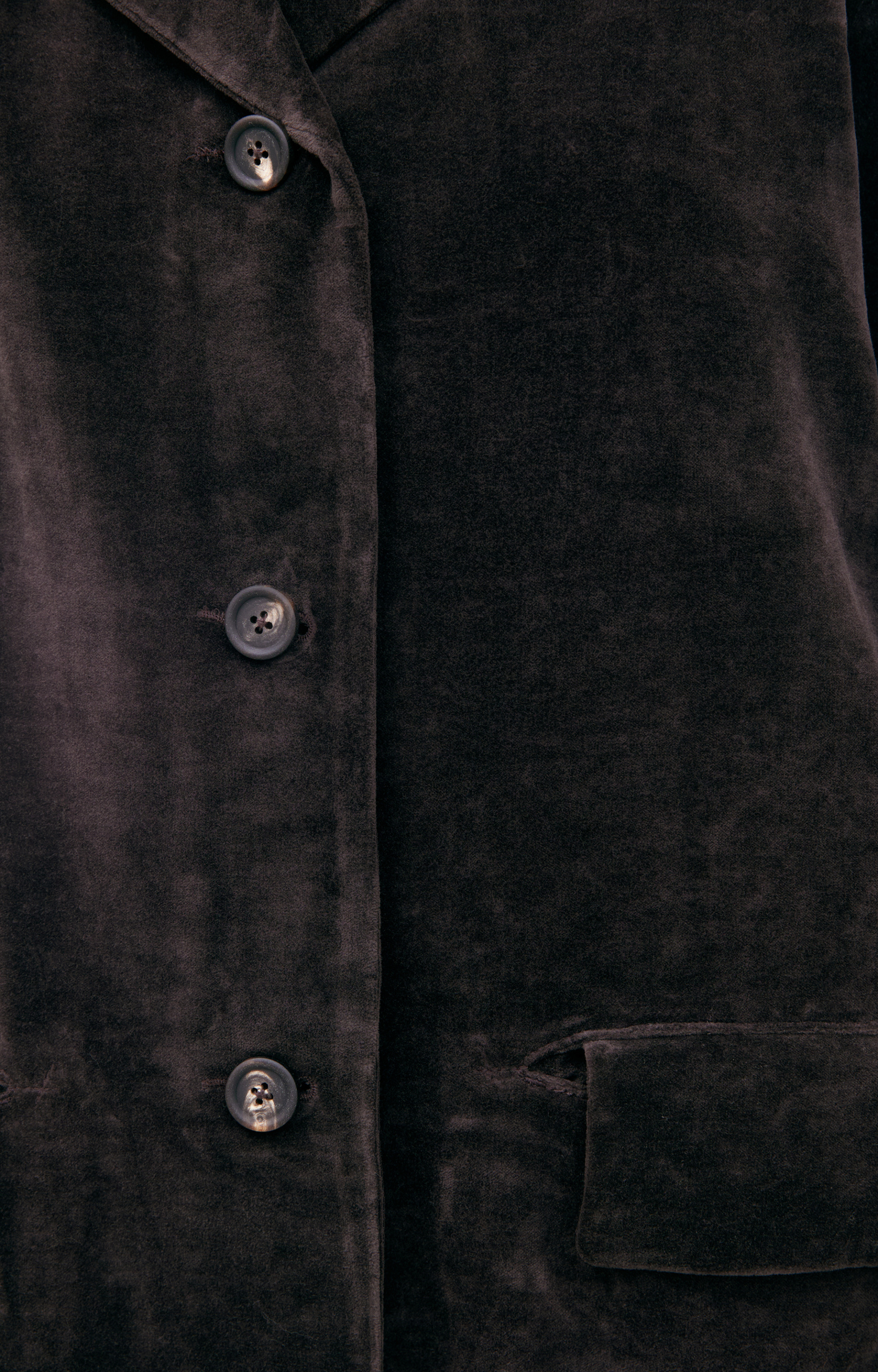 Ziggy Chen Velour Coat