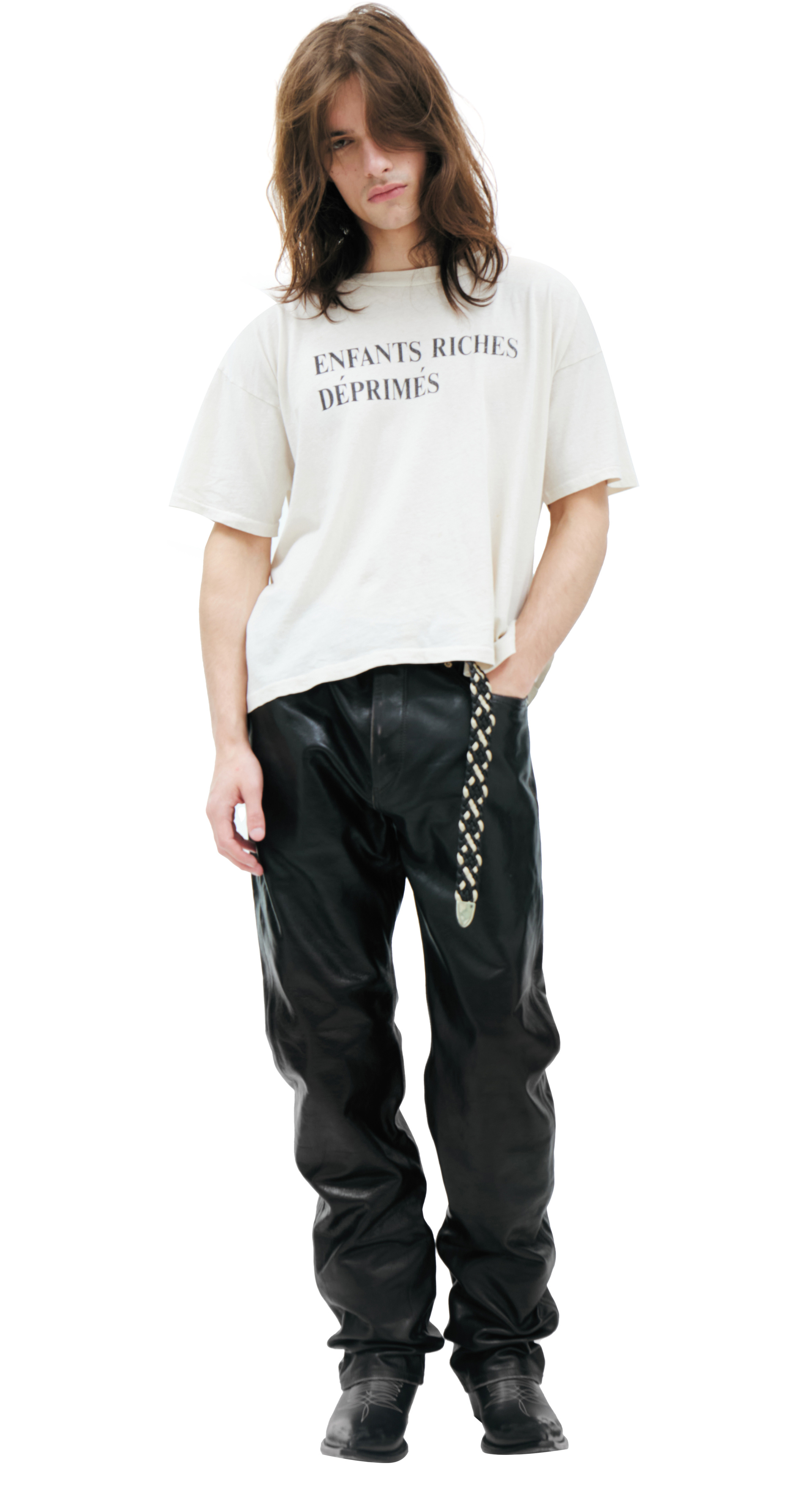 Enfants Riches Déprimés White logo t-shirt