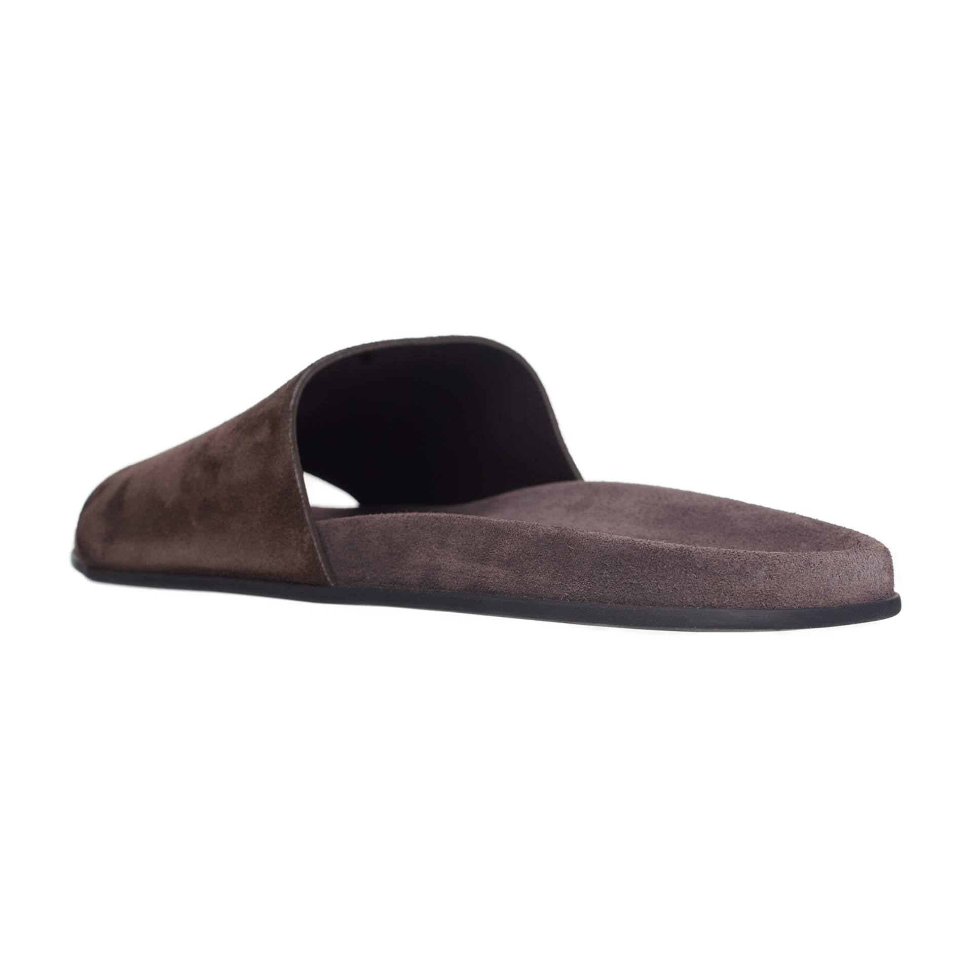 The Row Suede slippers