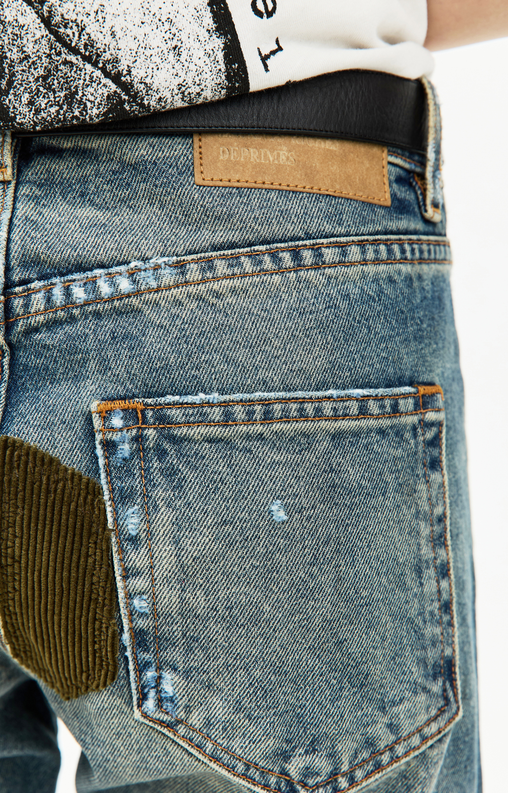 Enfants Riches Déprimés Straight jeans with patches