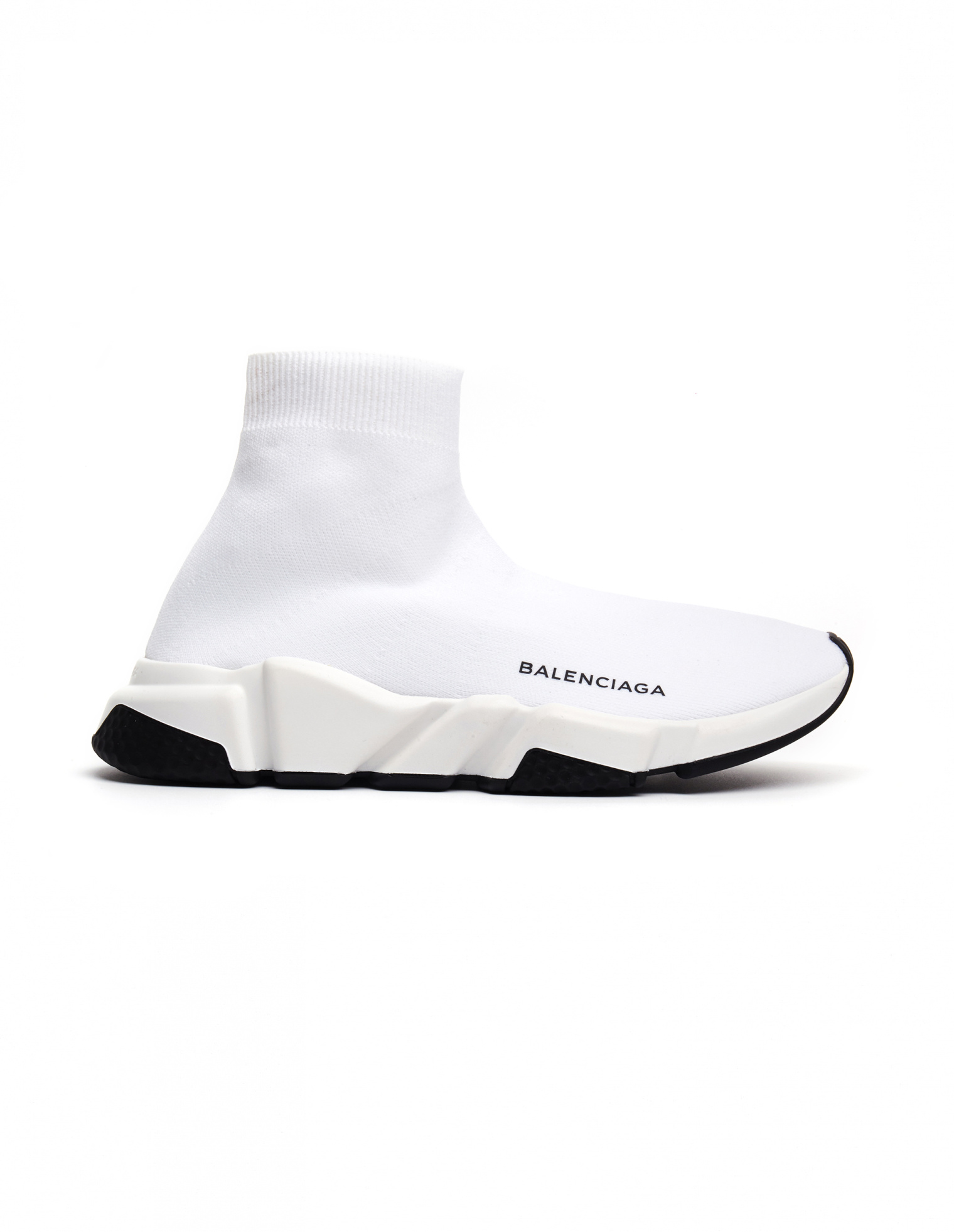 Balenciaga White Speed Trainer Sneakers