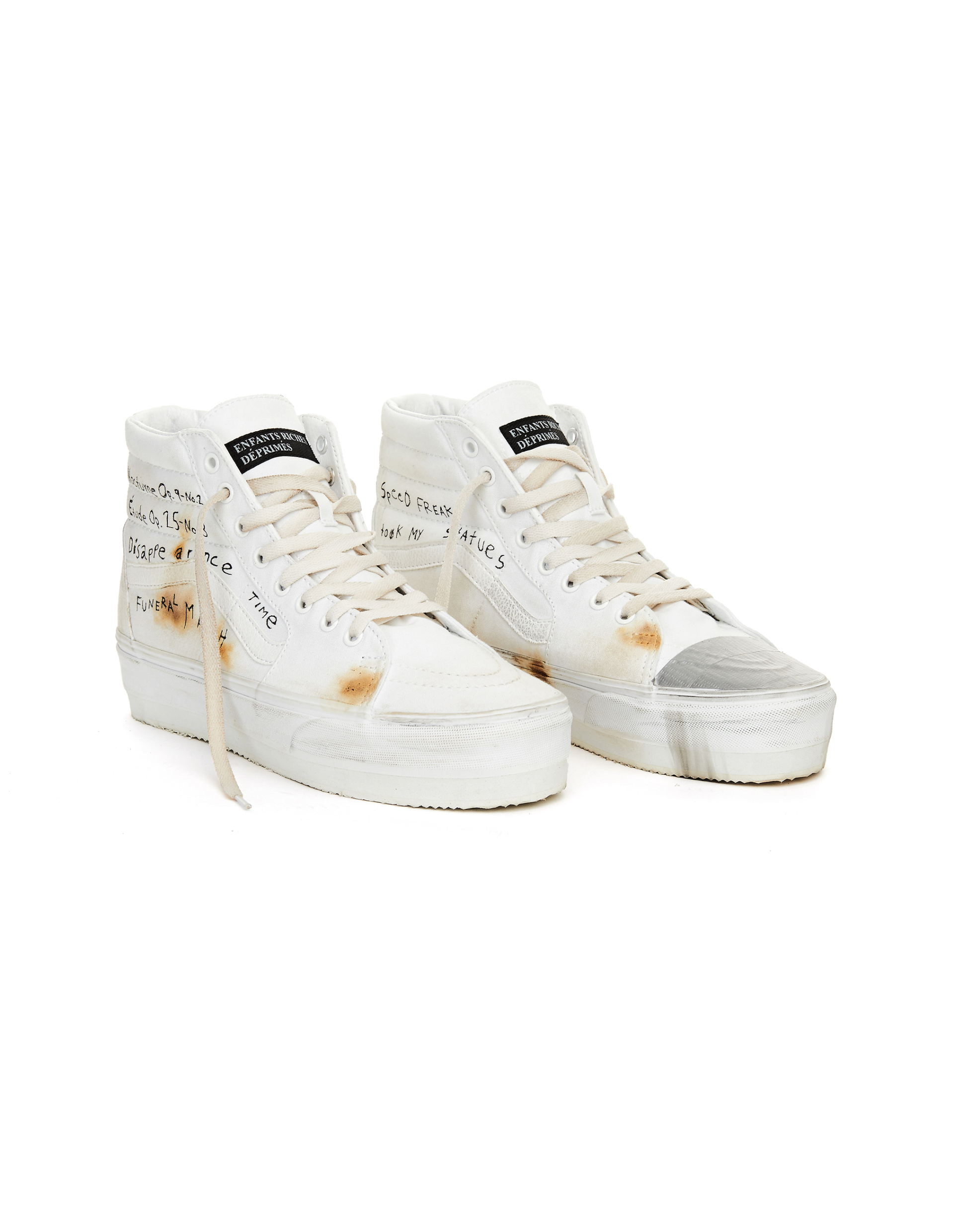 Enfants Riches Déprimés Distressed Canvas Sneakers ERD x Vans III