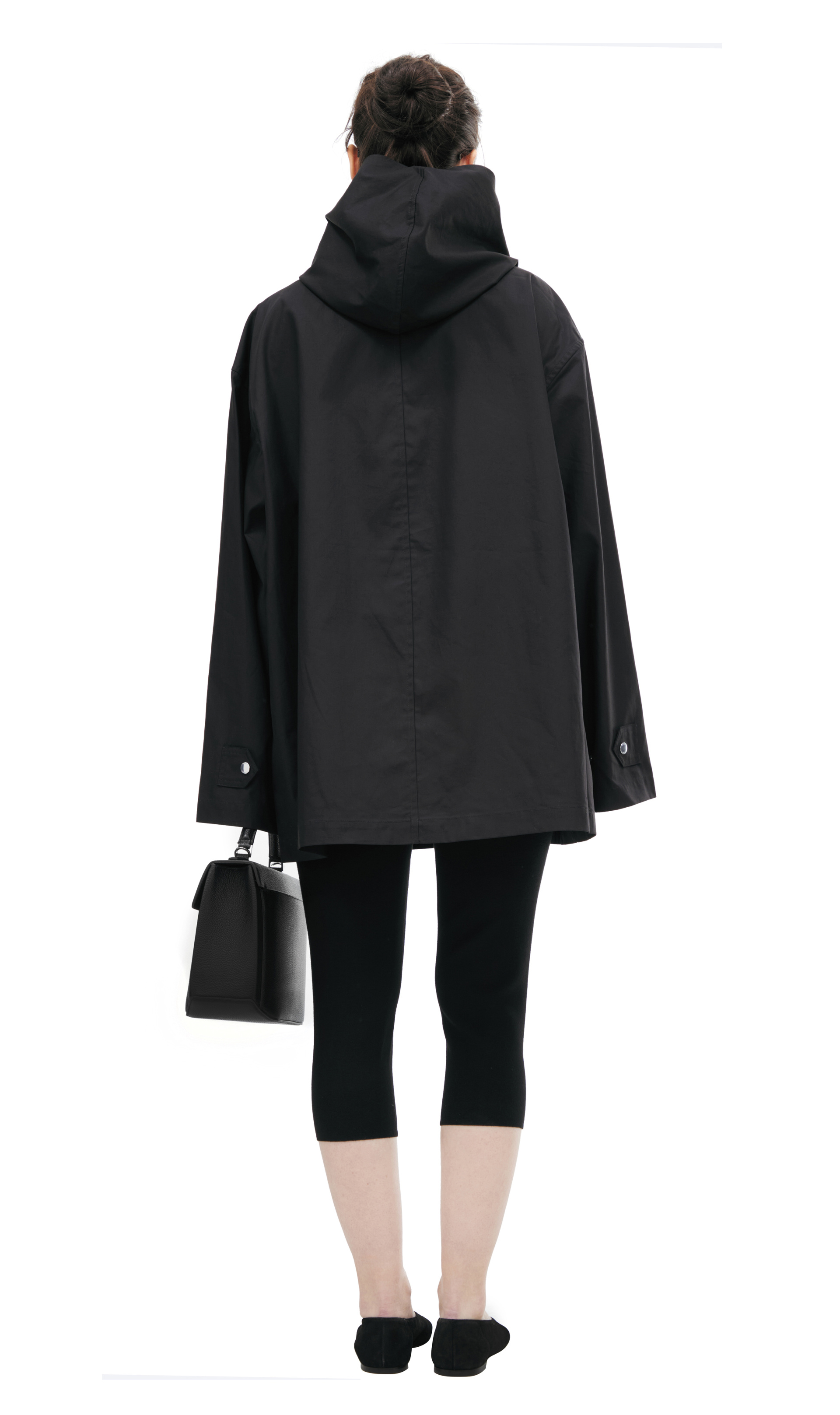 TOTEME Raincoat with a cowl hood
