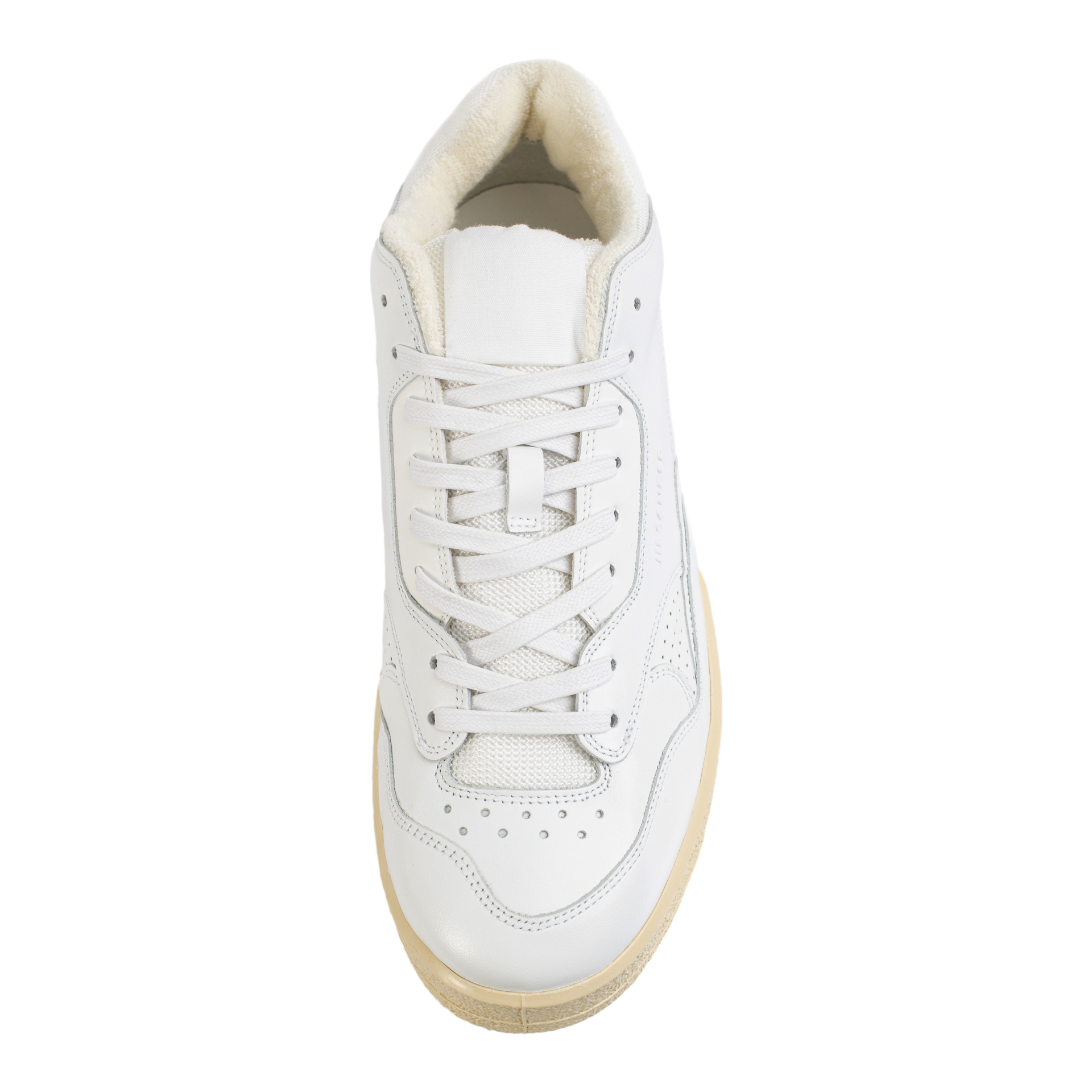Jil Sander Leather sneakers with logo
