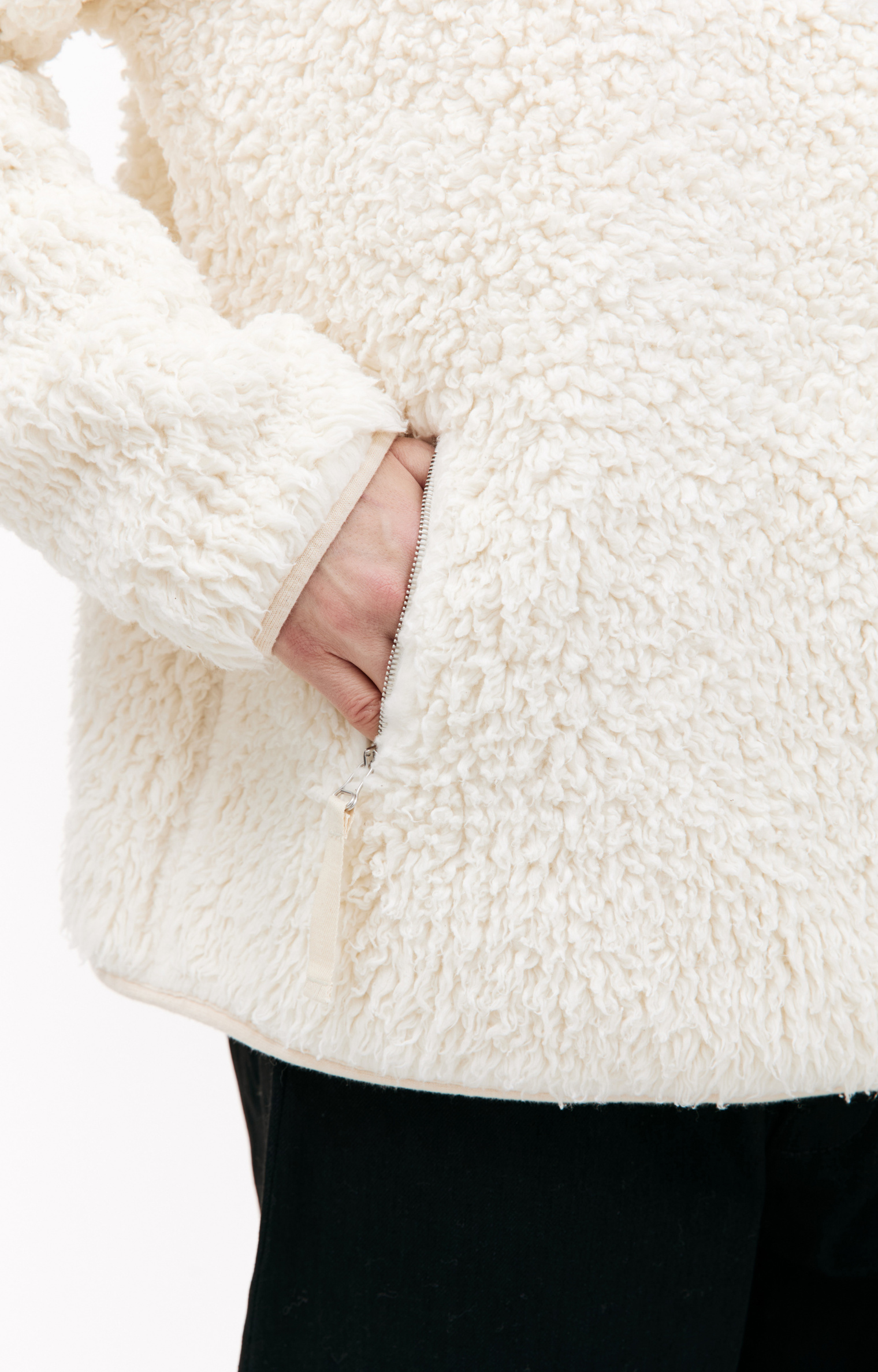 Jil Sander Oversized fleece hoodie