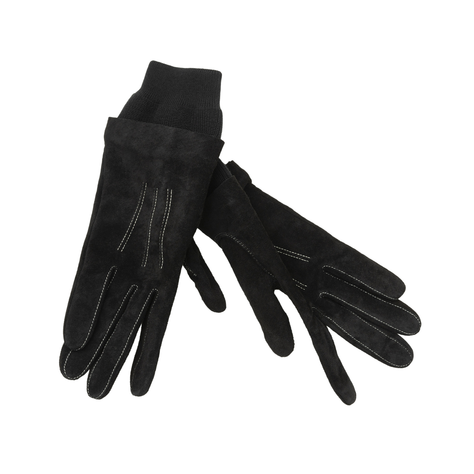 Undercover Black stitched gloves