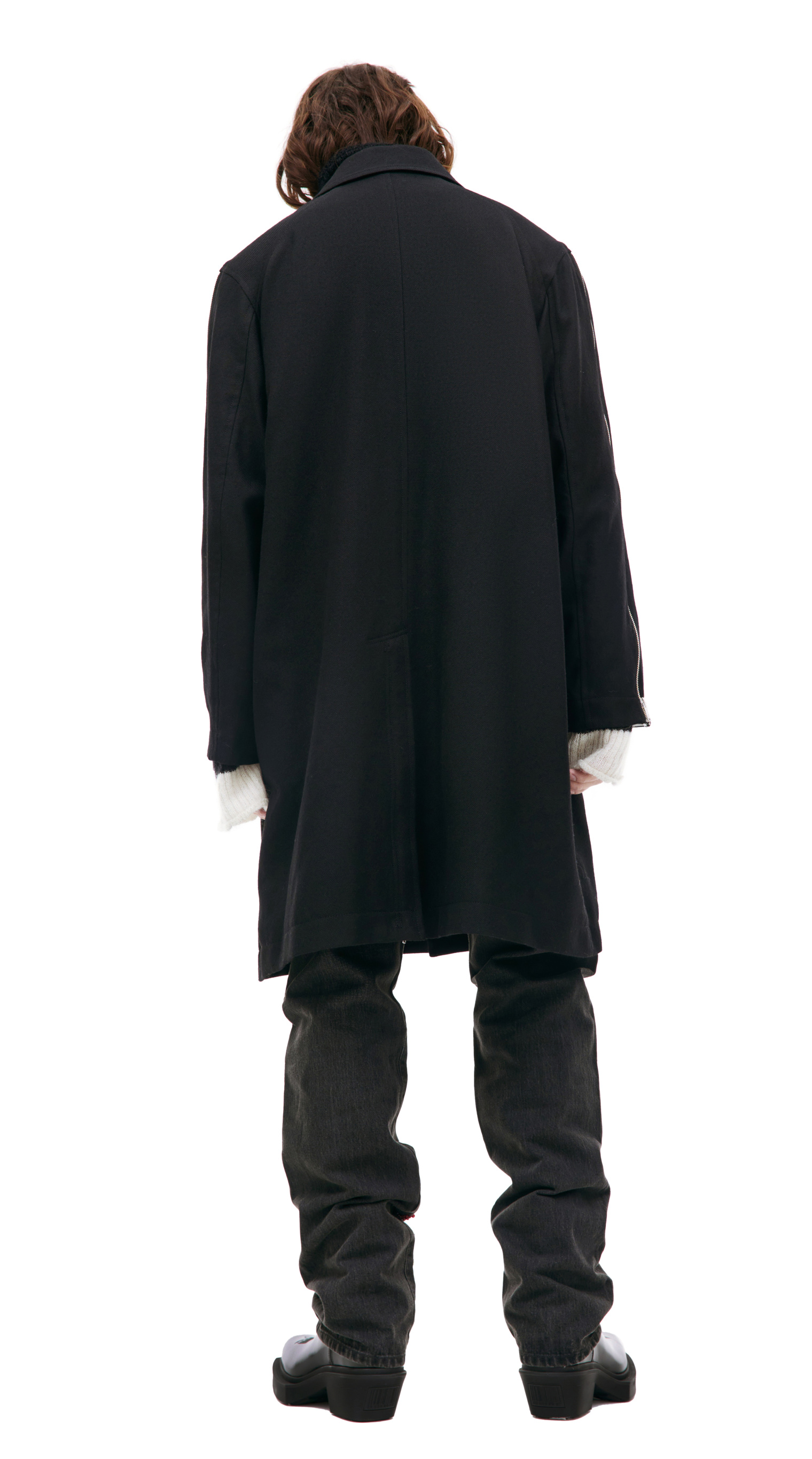 Undercover Black zip coat