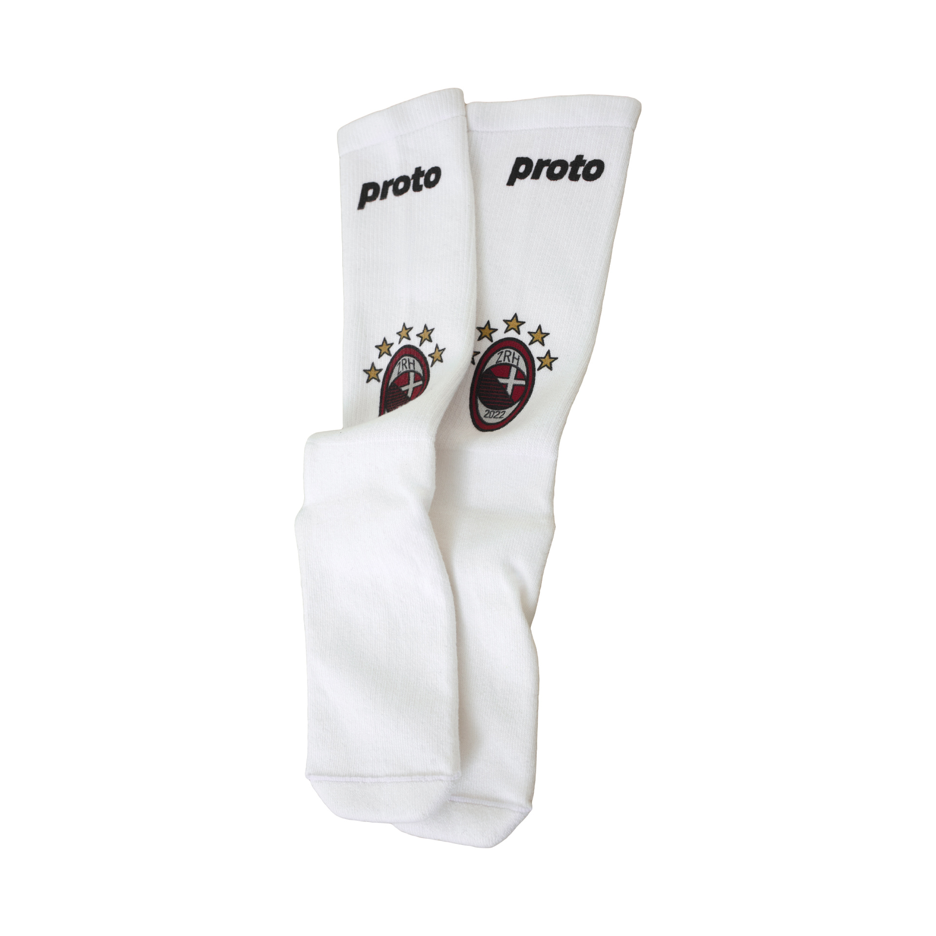 PROTOTYPES White logo socks