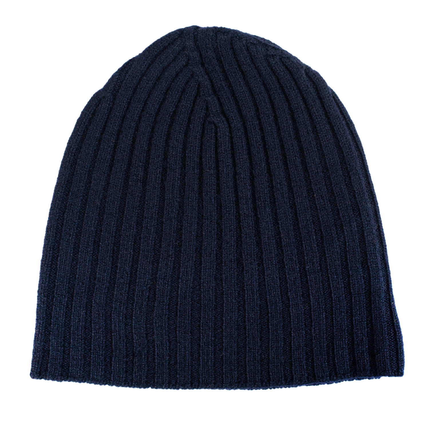 Jil Sander Navy Blue Wool Beanie