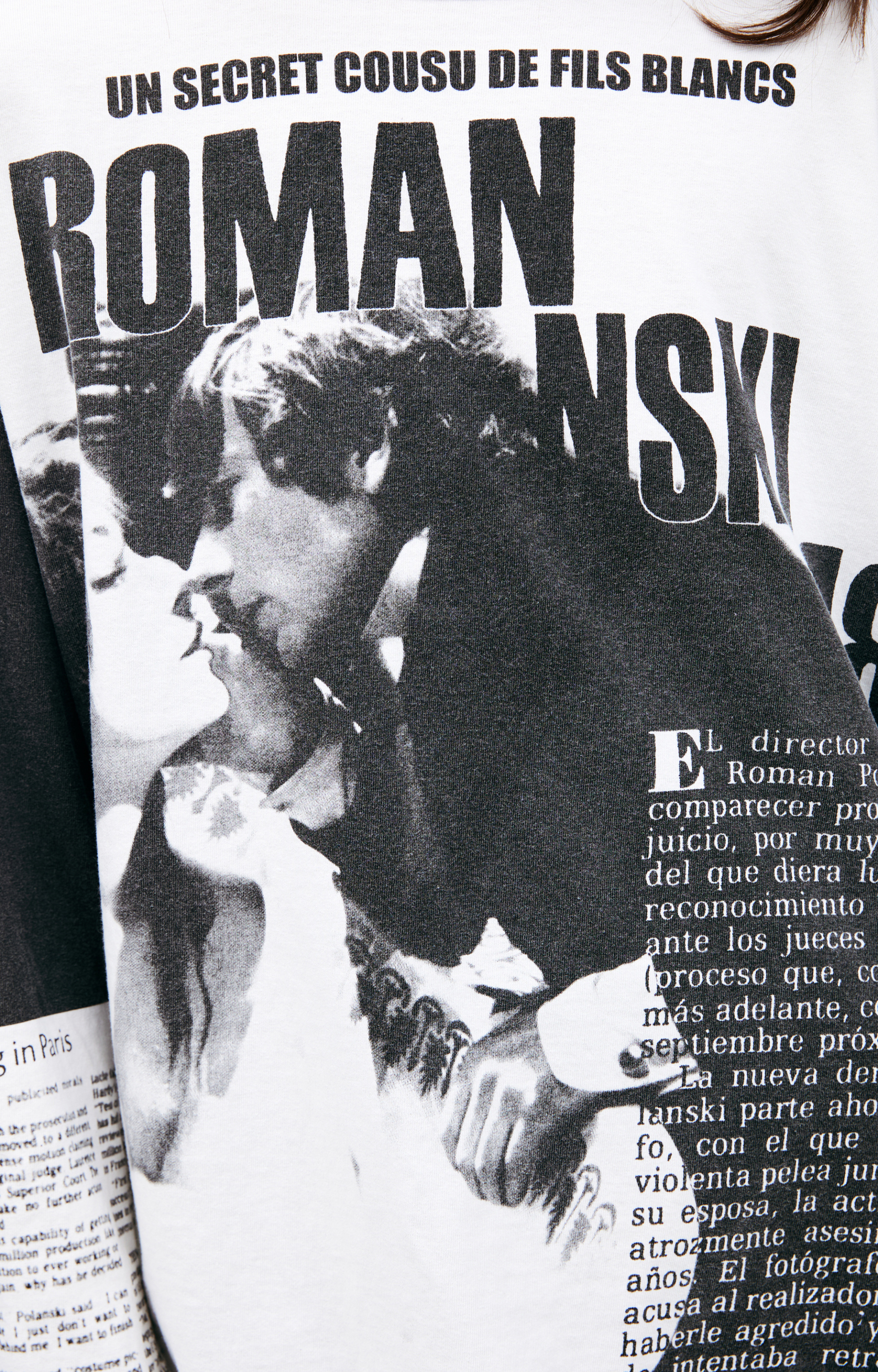 Enfants Riches Déprimés White longsleeve with prints