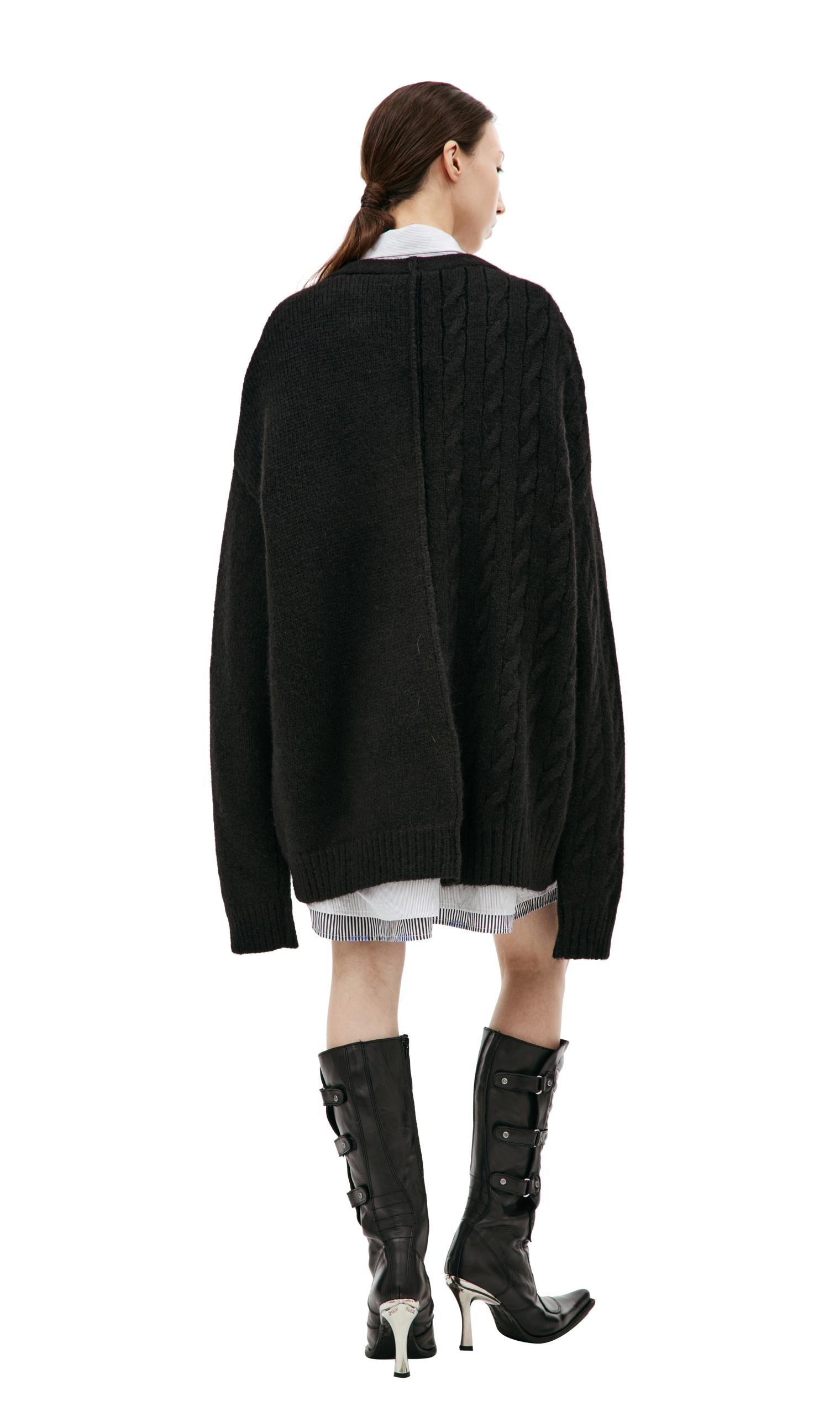 VETEMENTS Wool blend cardigan