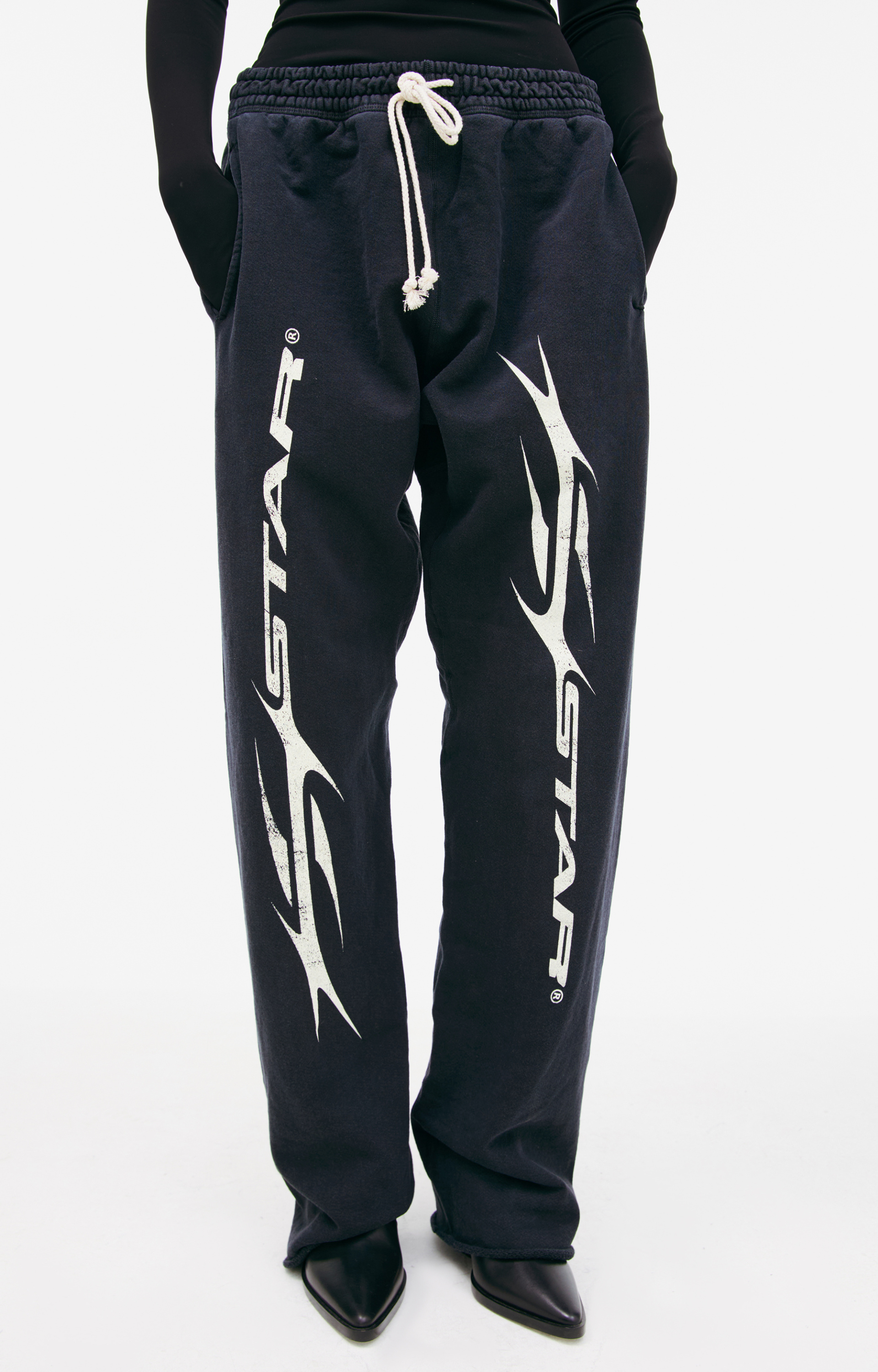 Hellstar Printed cotton trousers