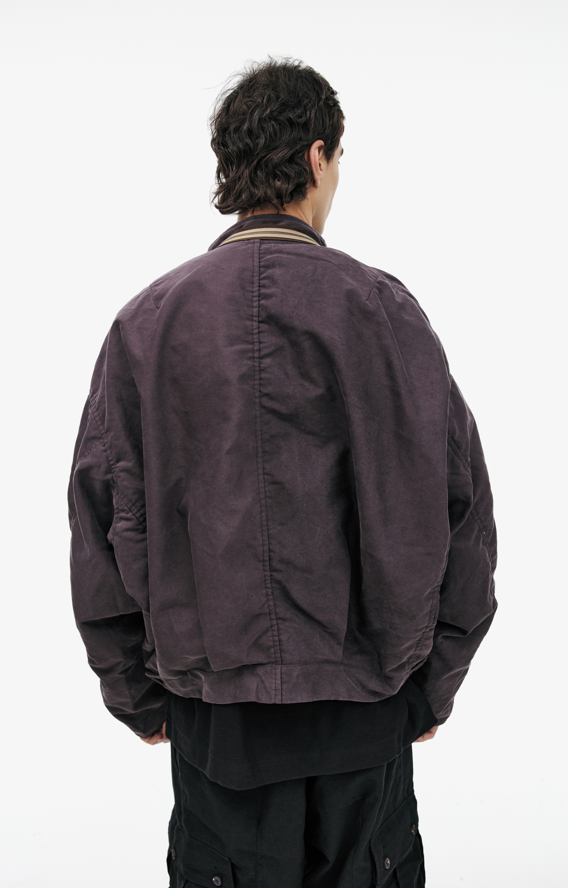 Ziggy Chen Purple Brown Jacket