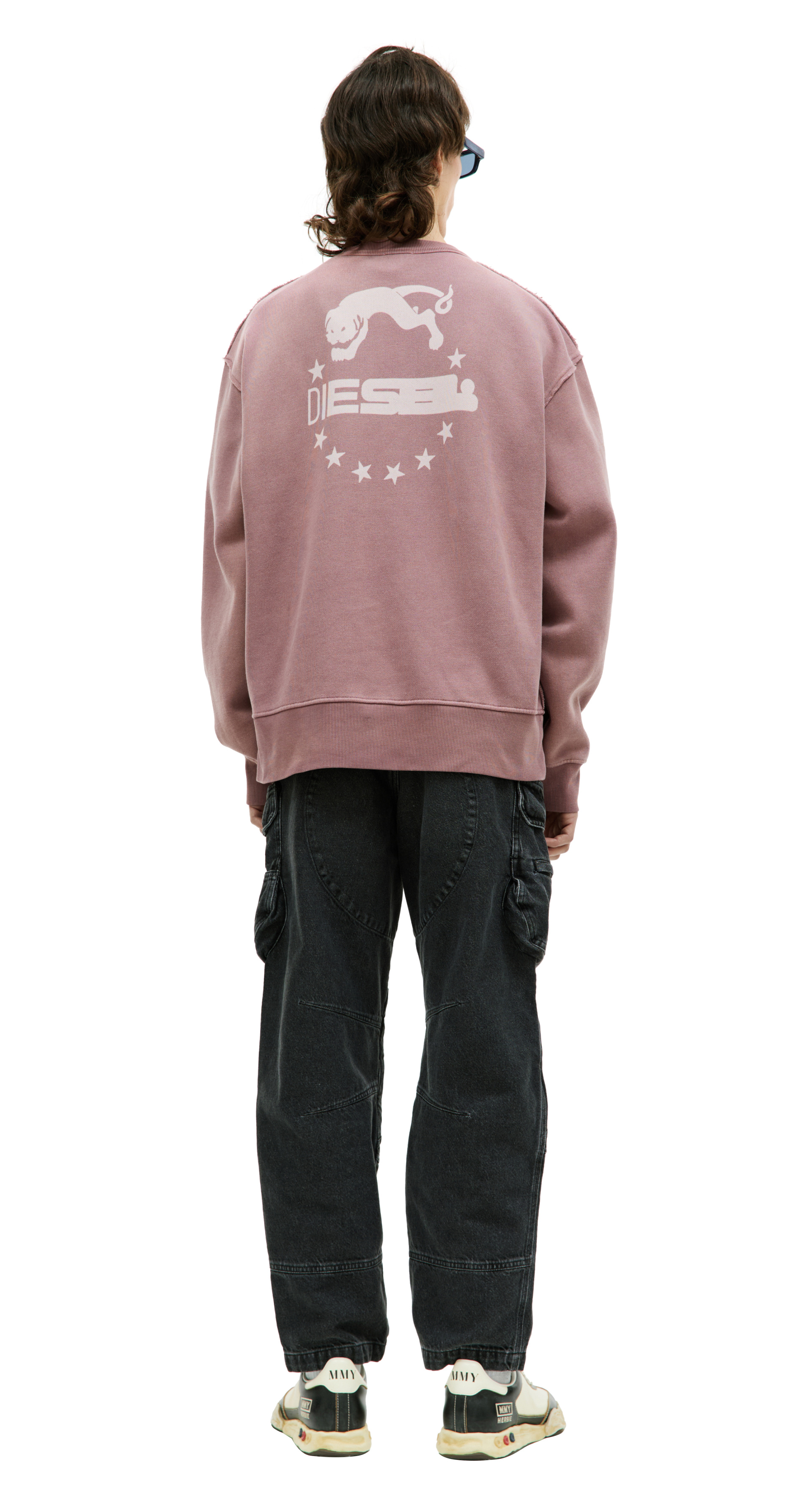 Diesel S-Macs sweatshirt with Diesel Panther logo