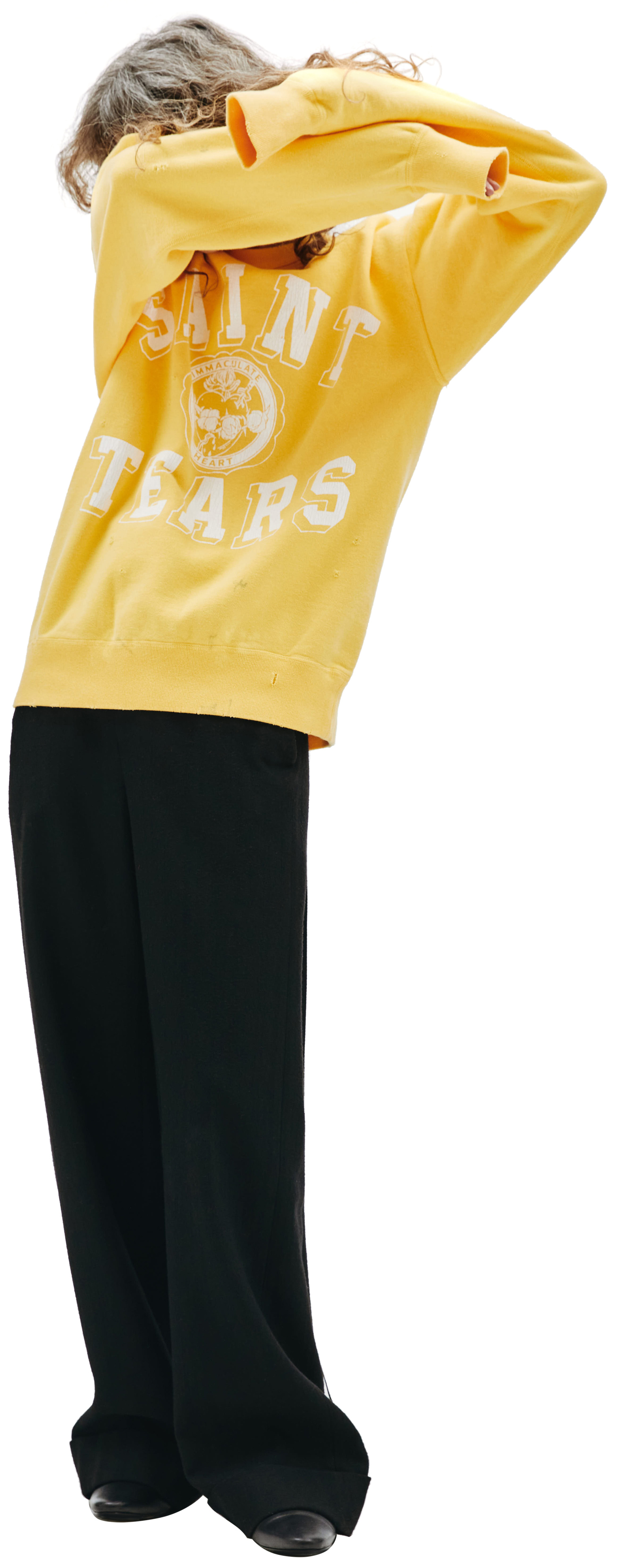 Saint Michael Yellow Saint Tears sweatshirt