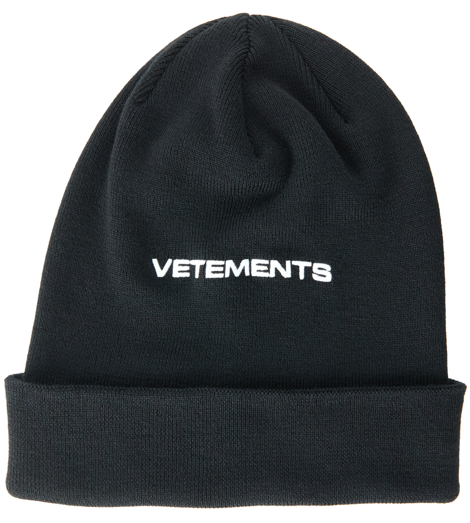 VETEMENTS Logo wool beanie