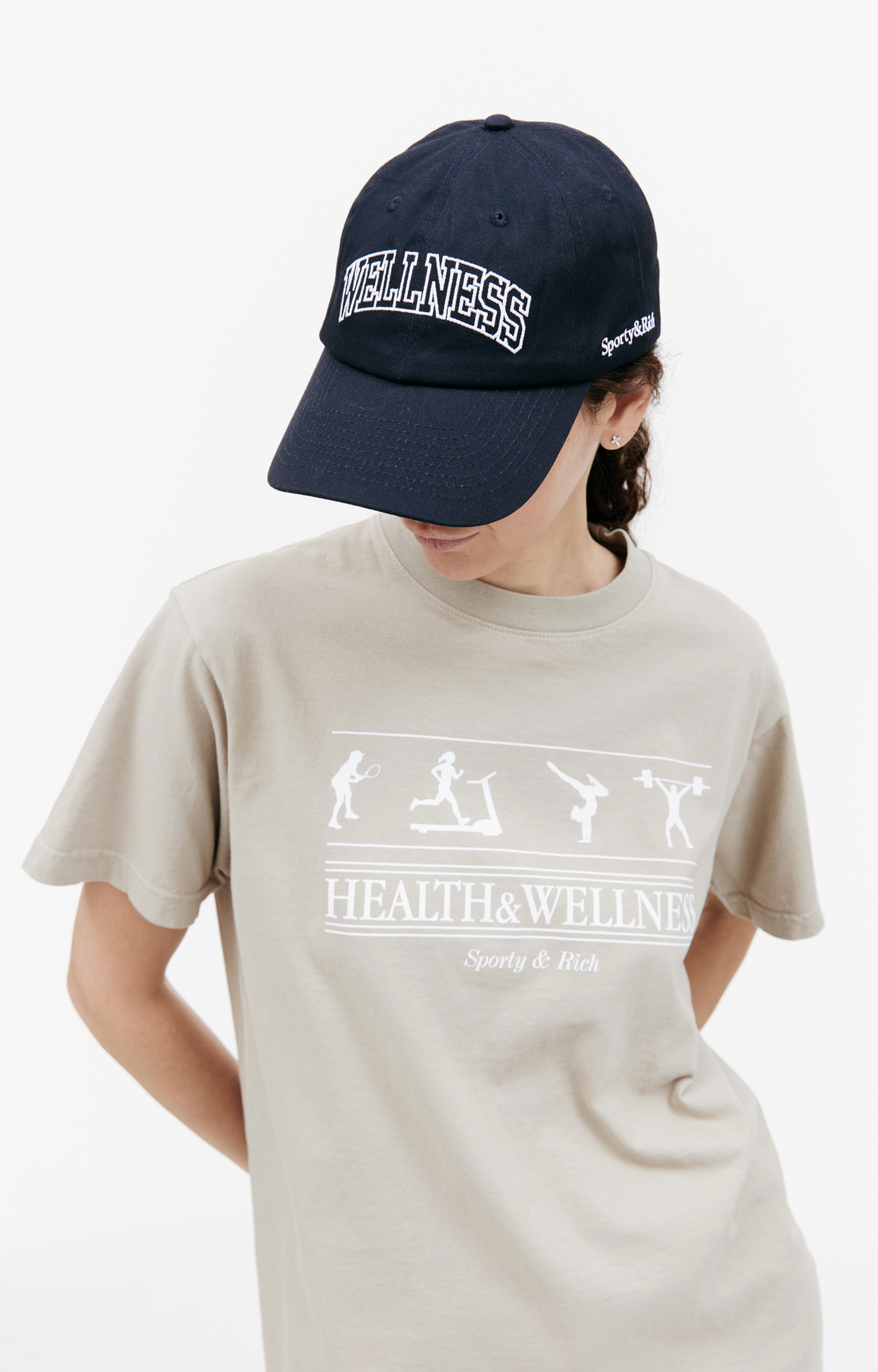 SPORTY & RICH Health & Wellness t-shirt