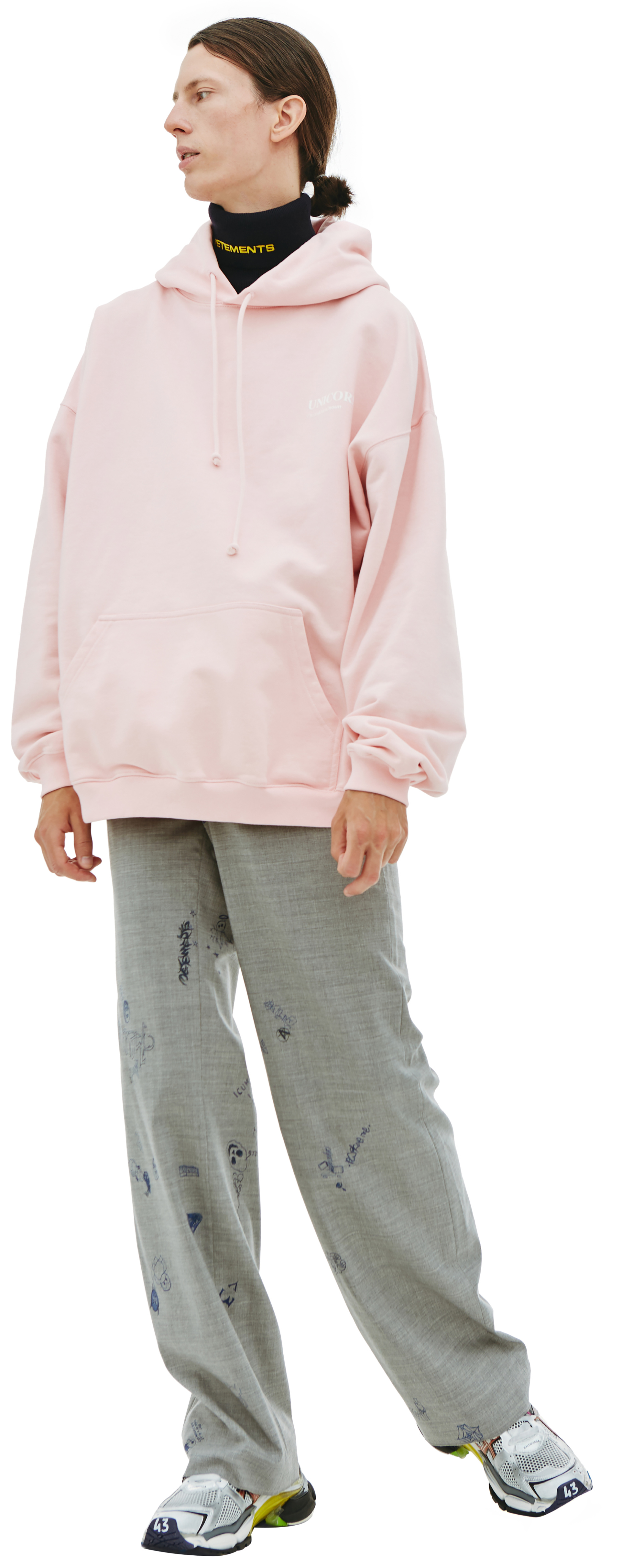 VETEMENTS Unicorn oversized hoodie