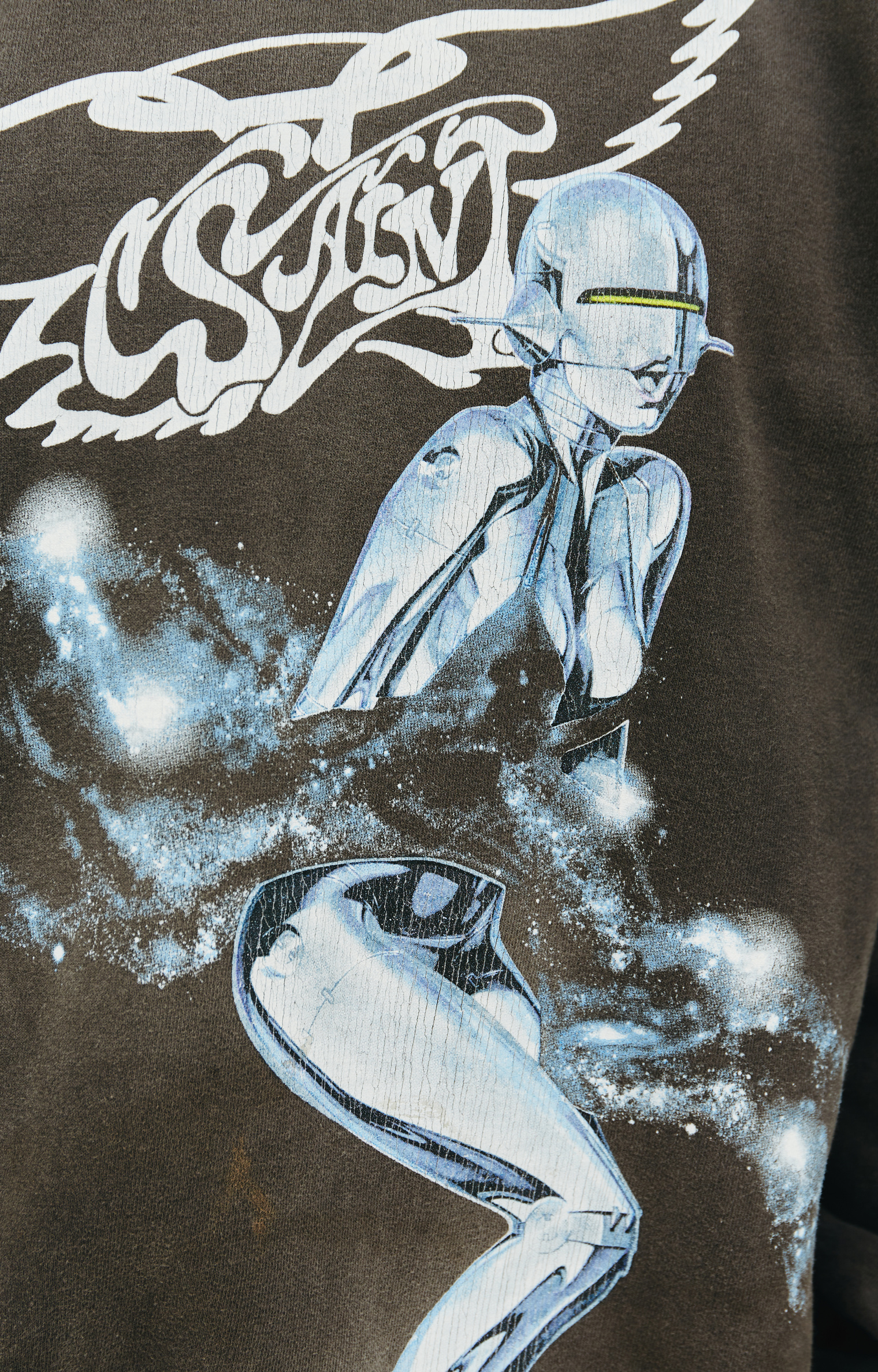 Saint Michael Sorayama x Saint Michael graphic print sweatshirt