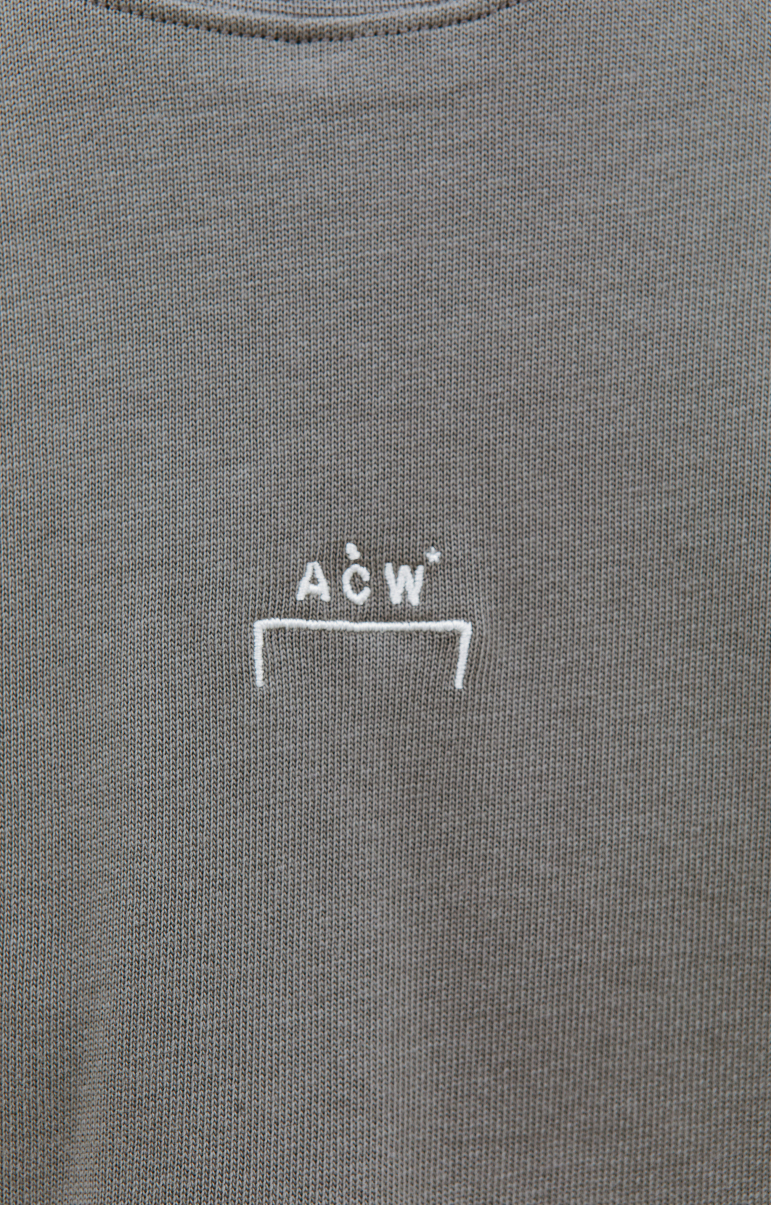 A-COLD-WALL* Футболка с вышивкой логотипа
