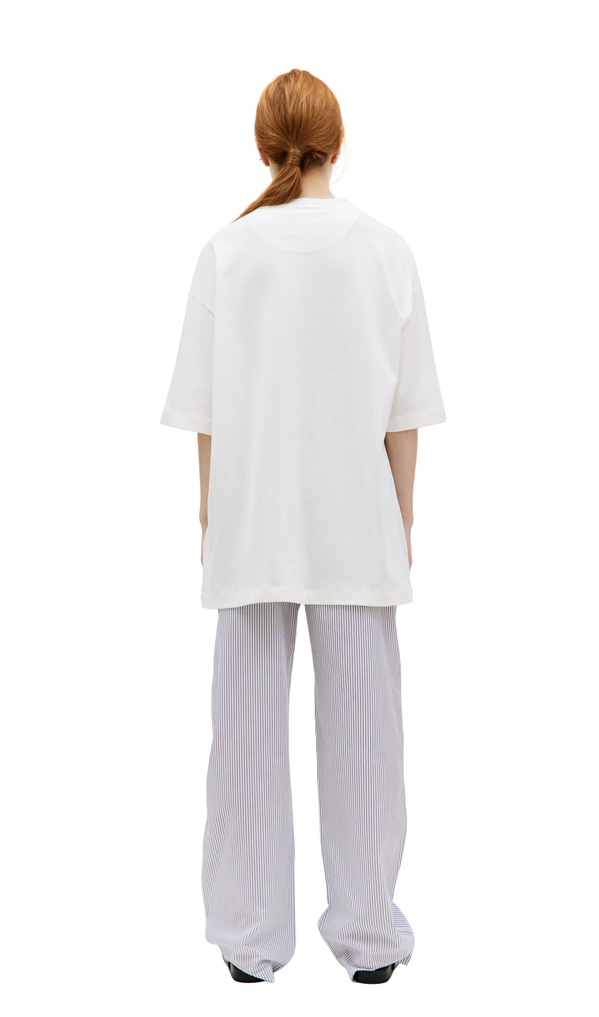 Jil Sander White printed t-shirt