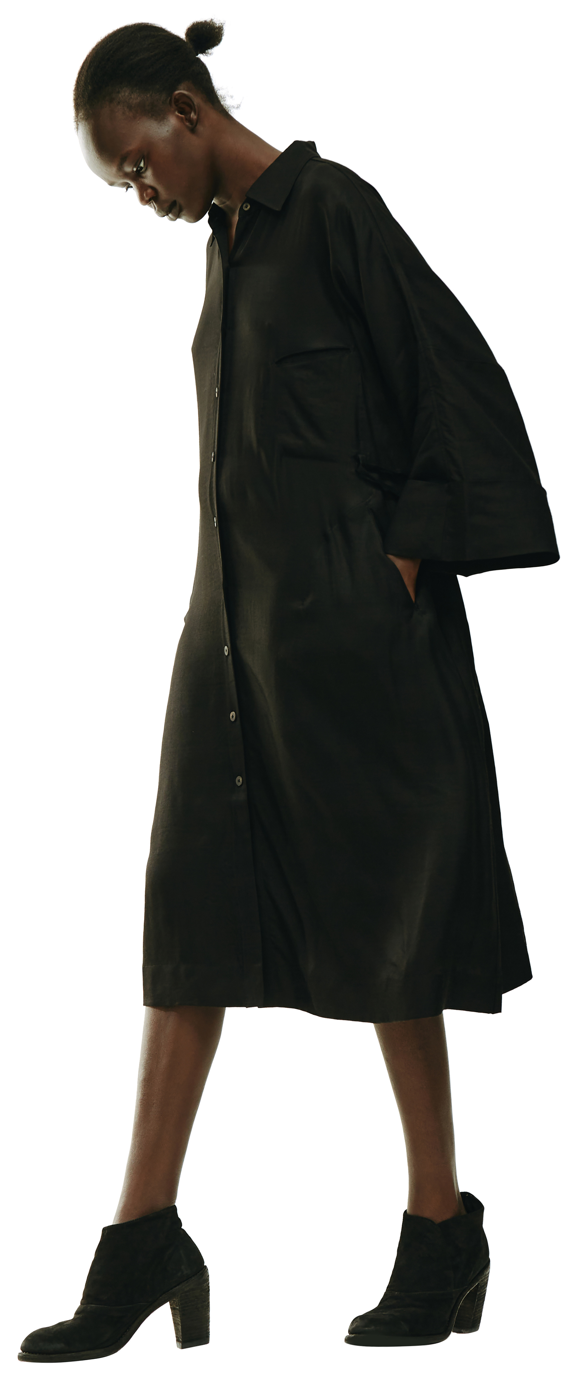 Ziggy Chen Dress-shirt with back pleat