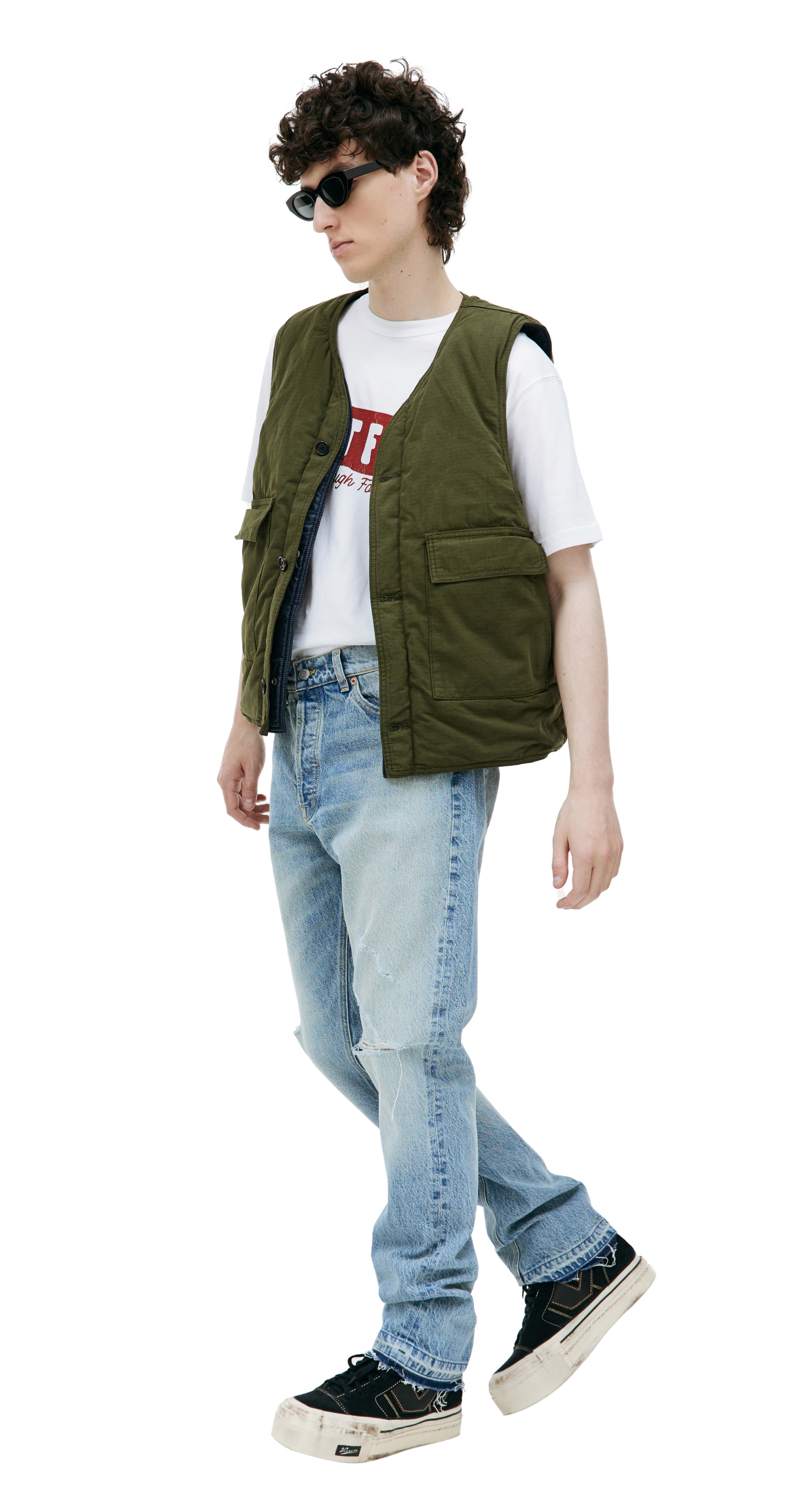 BTFL Khaki reversible vest