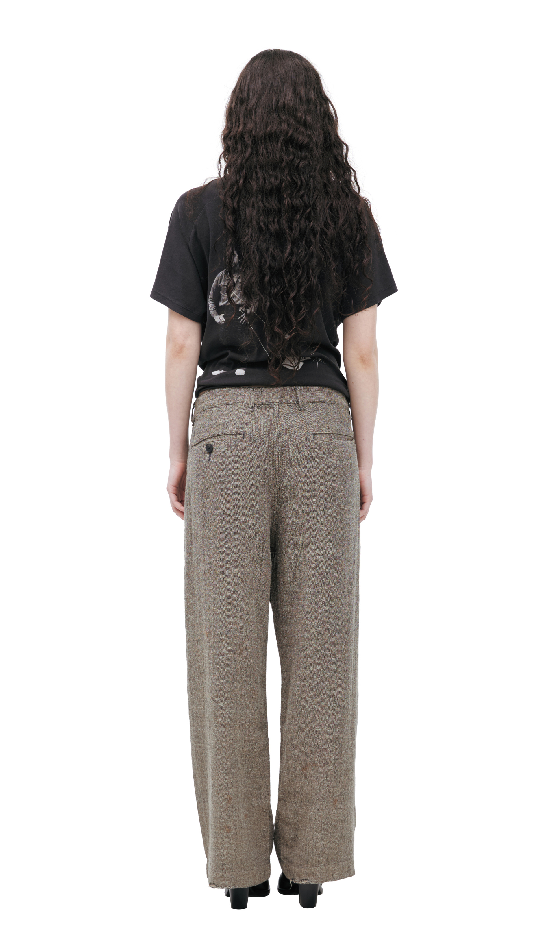 Enfants Riches Déprimés Linen & Silk Trousers