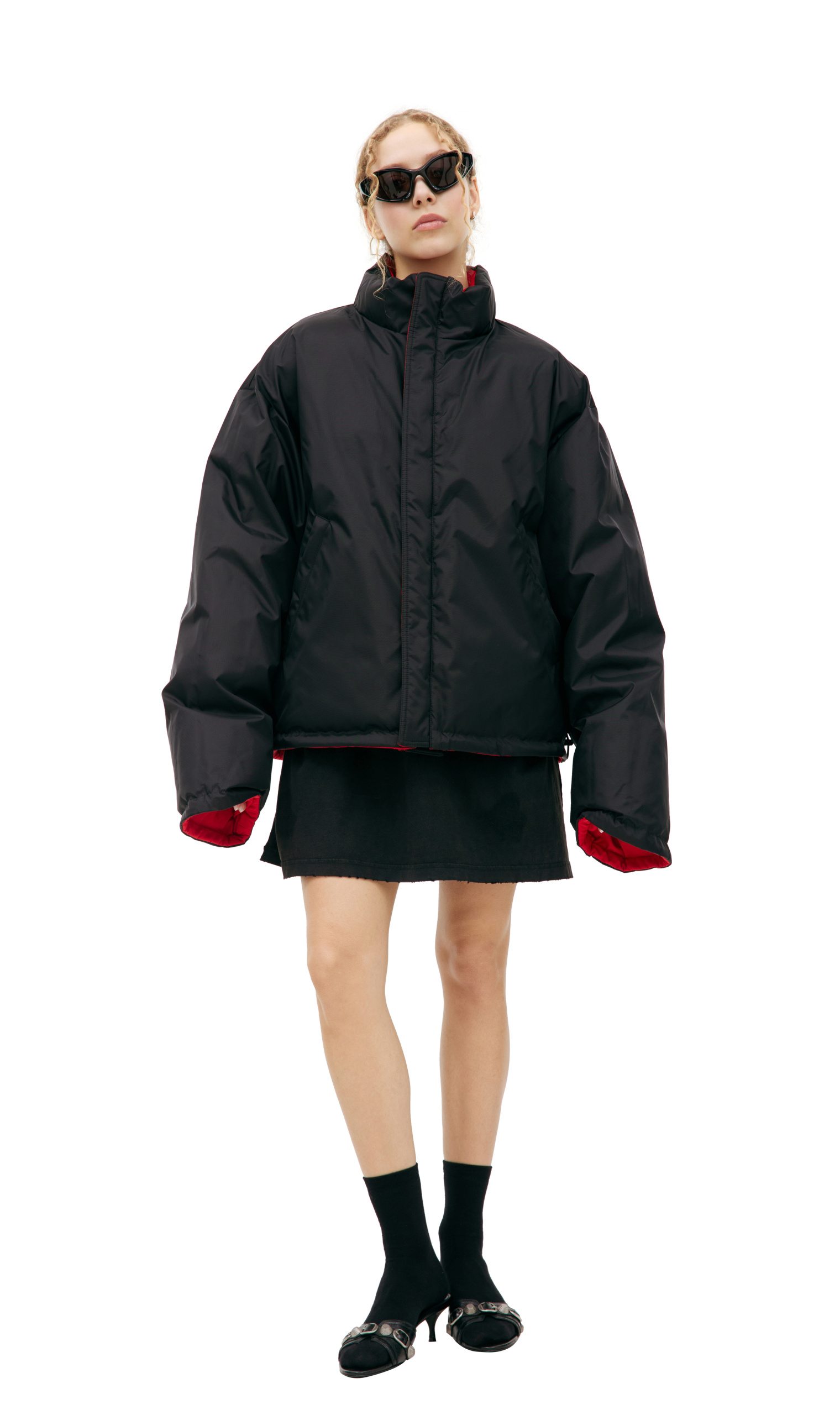 Balenciaga Two-way down jacket with zipper