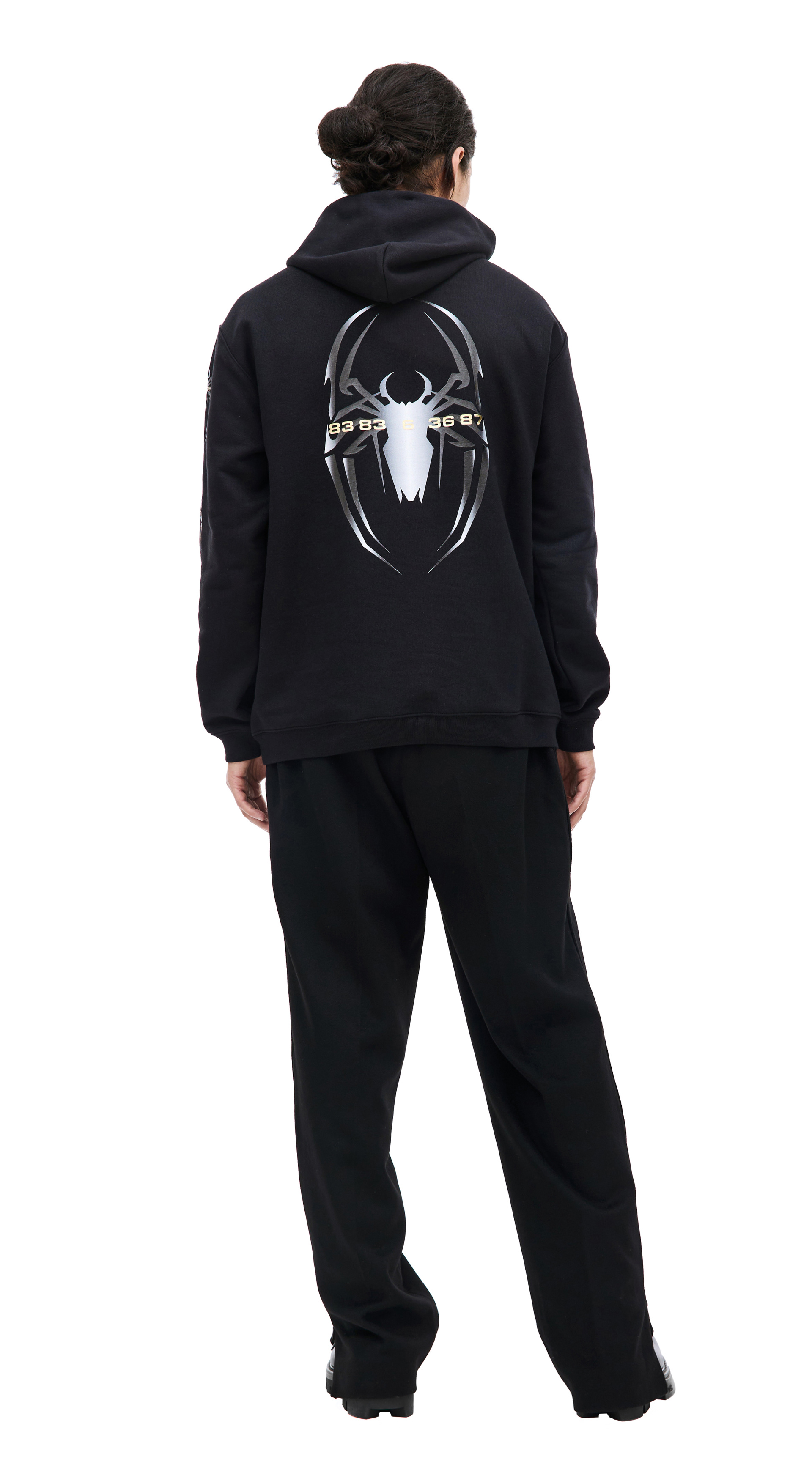 VTMNTS Spider printed hoodie