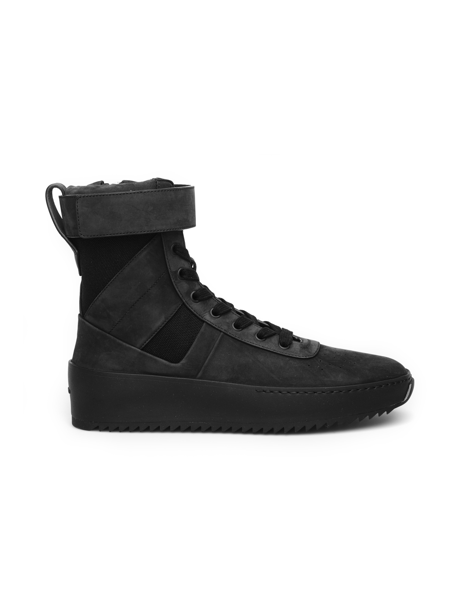 Fear of God Leather and nylon military sneakers