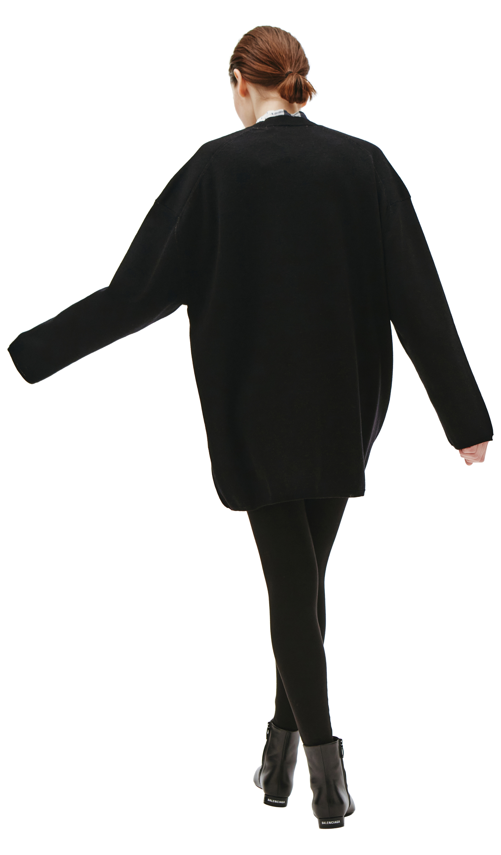 Comme des Garcons Logo Wool Sweater