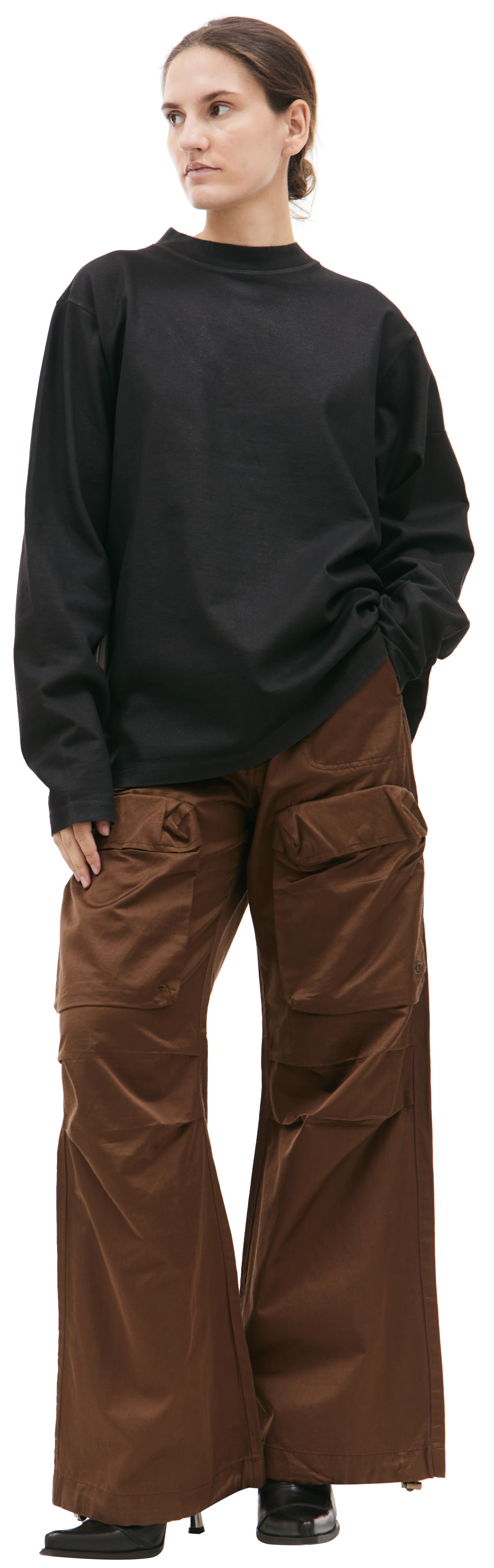 PROTOTYPES Black cotton longsleeve