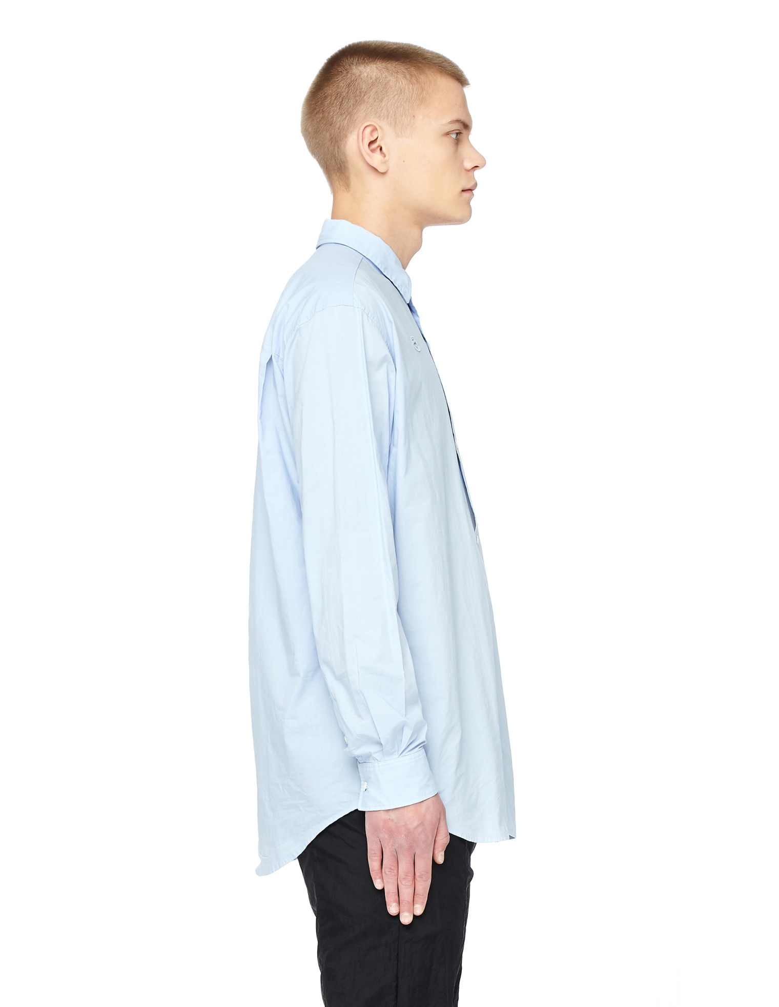 Undercover \'Seagull\' patch regular fit cotton shirt